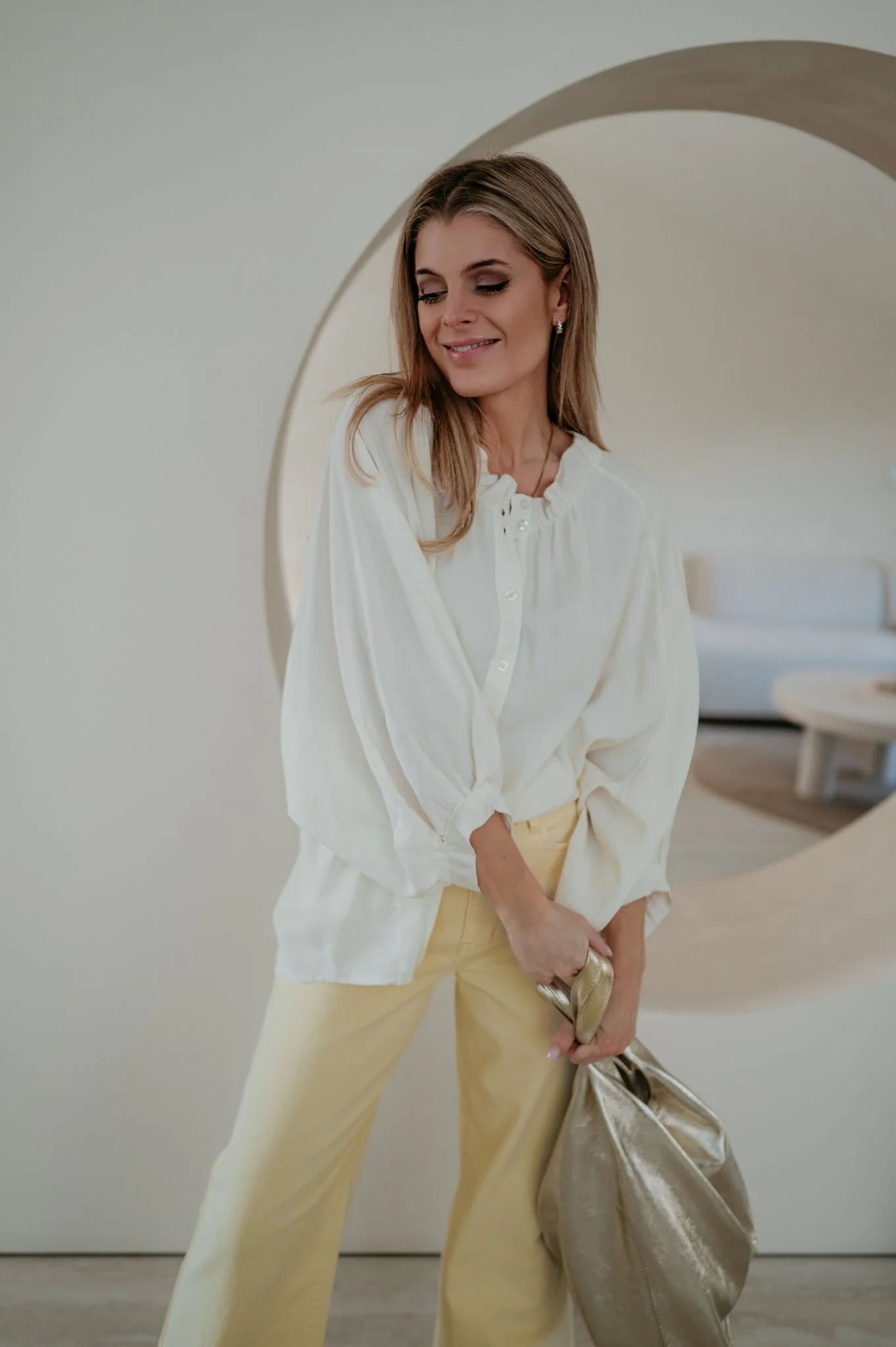 Odorio blouse I Ecru - Image 16