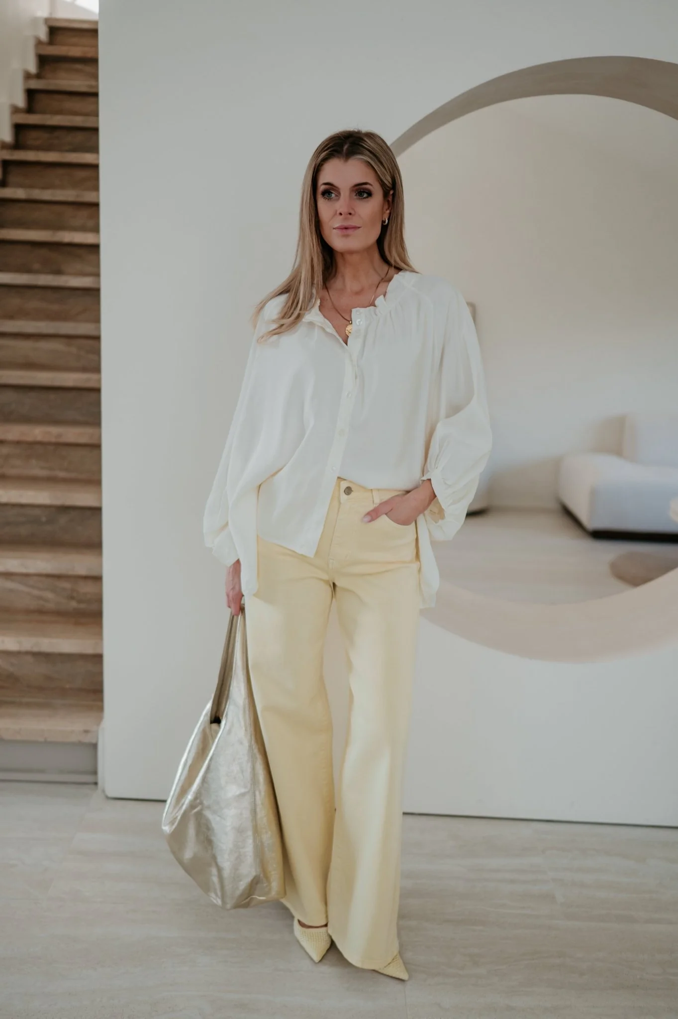 Odorio blouse I Ecru - Image 6