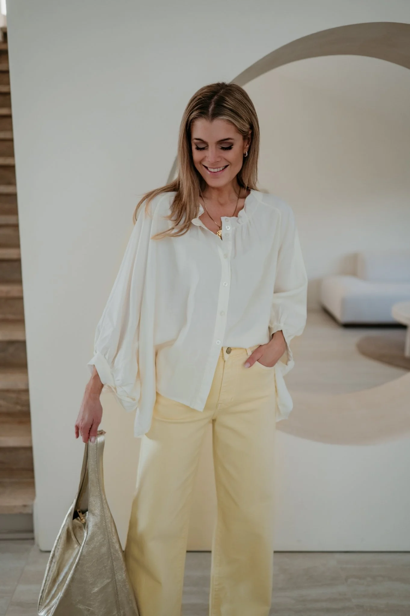 Odorio blouse I Ecru - Image 8