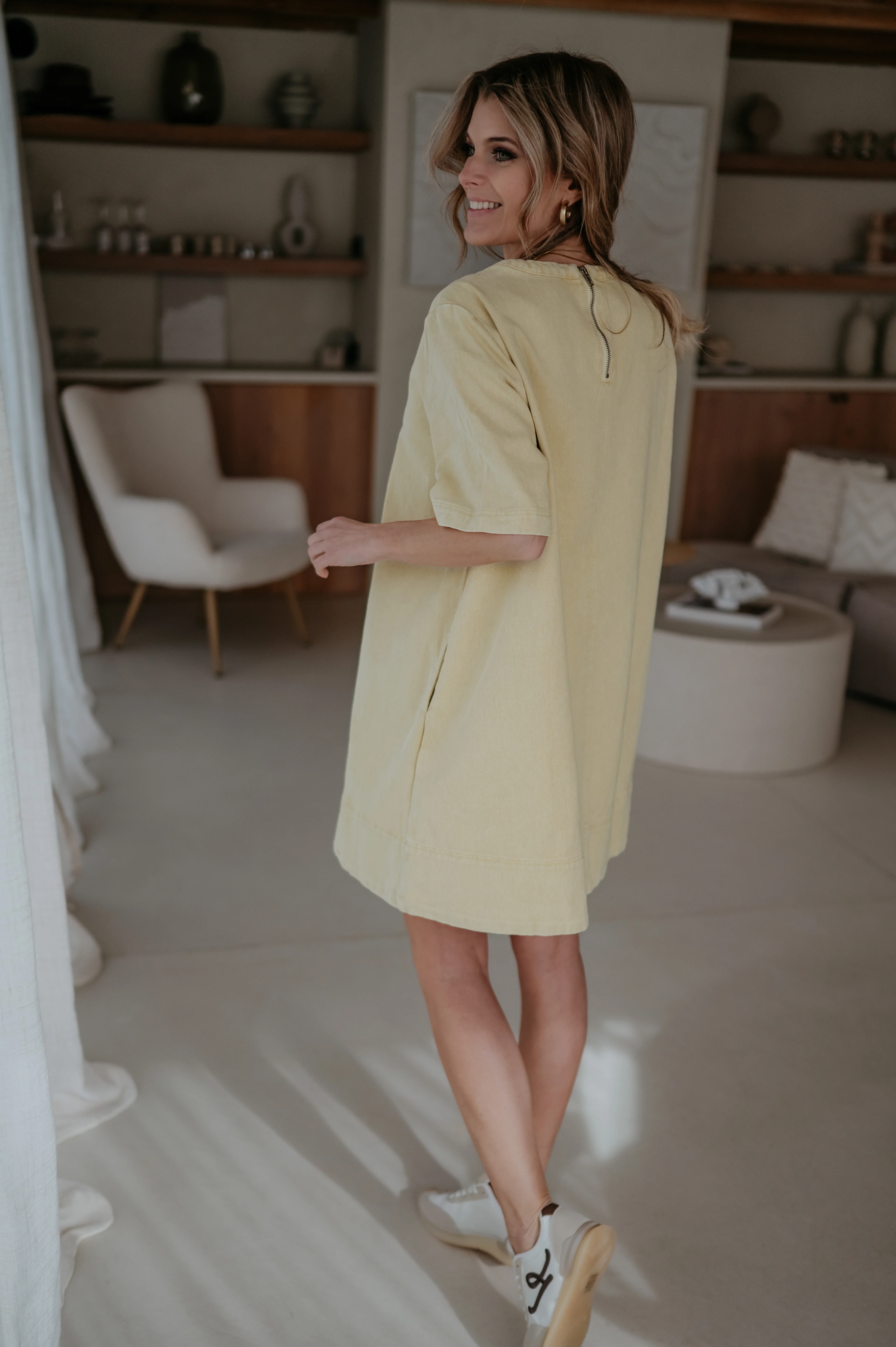Ognosi dress I Yellow - Image 11