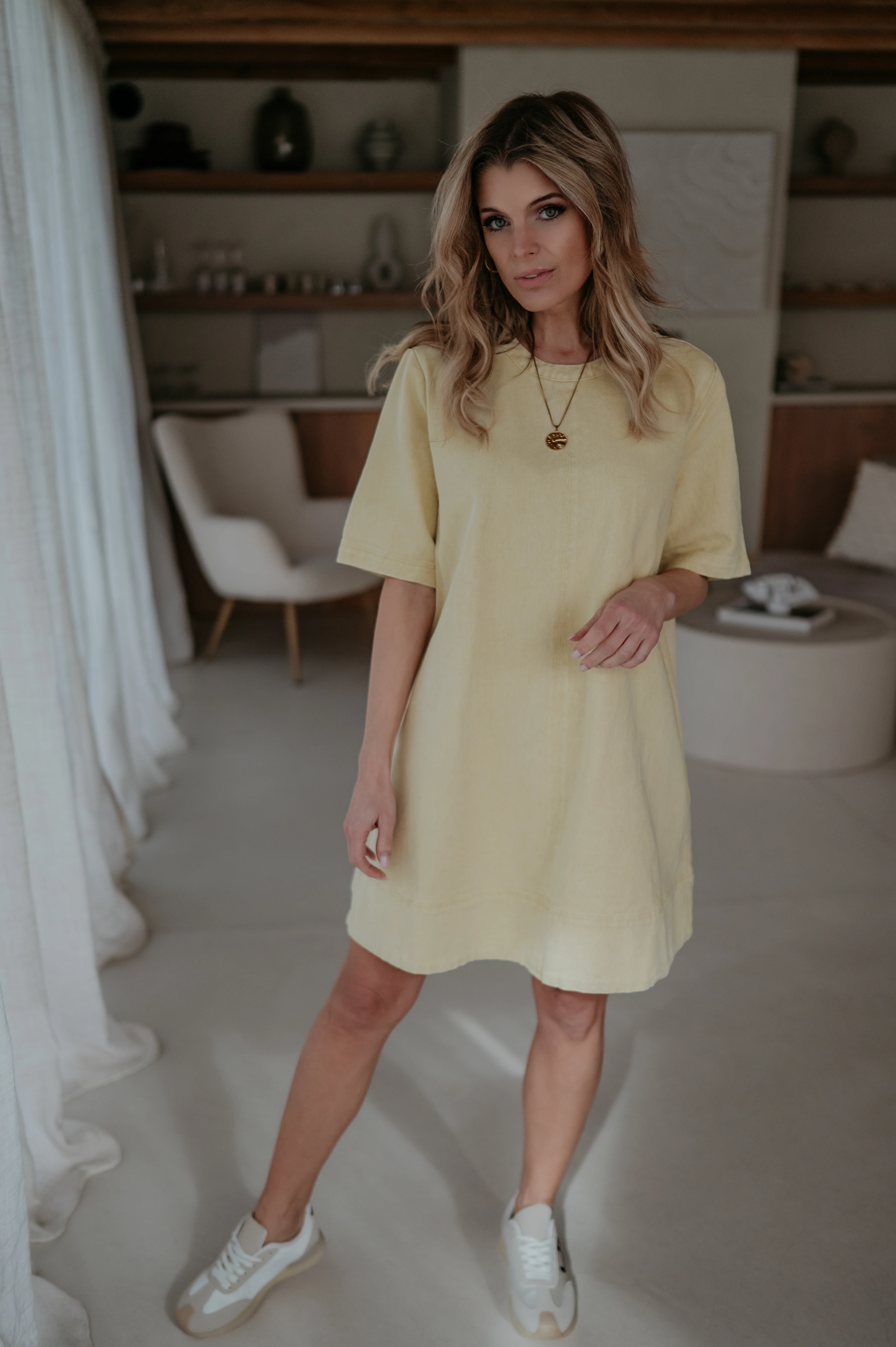 Ognosi dress I Yellow - Image 12
