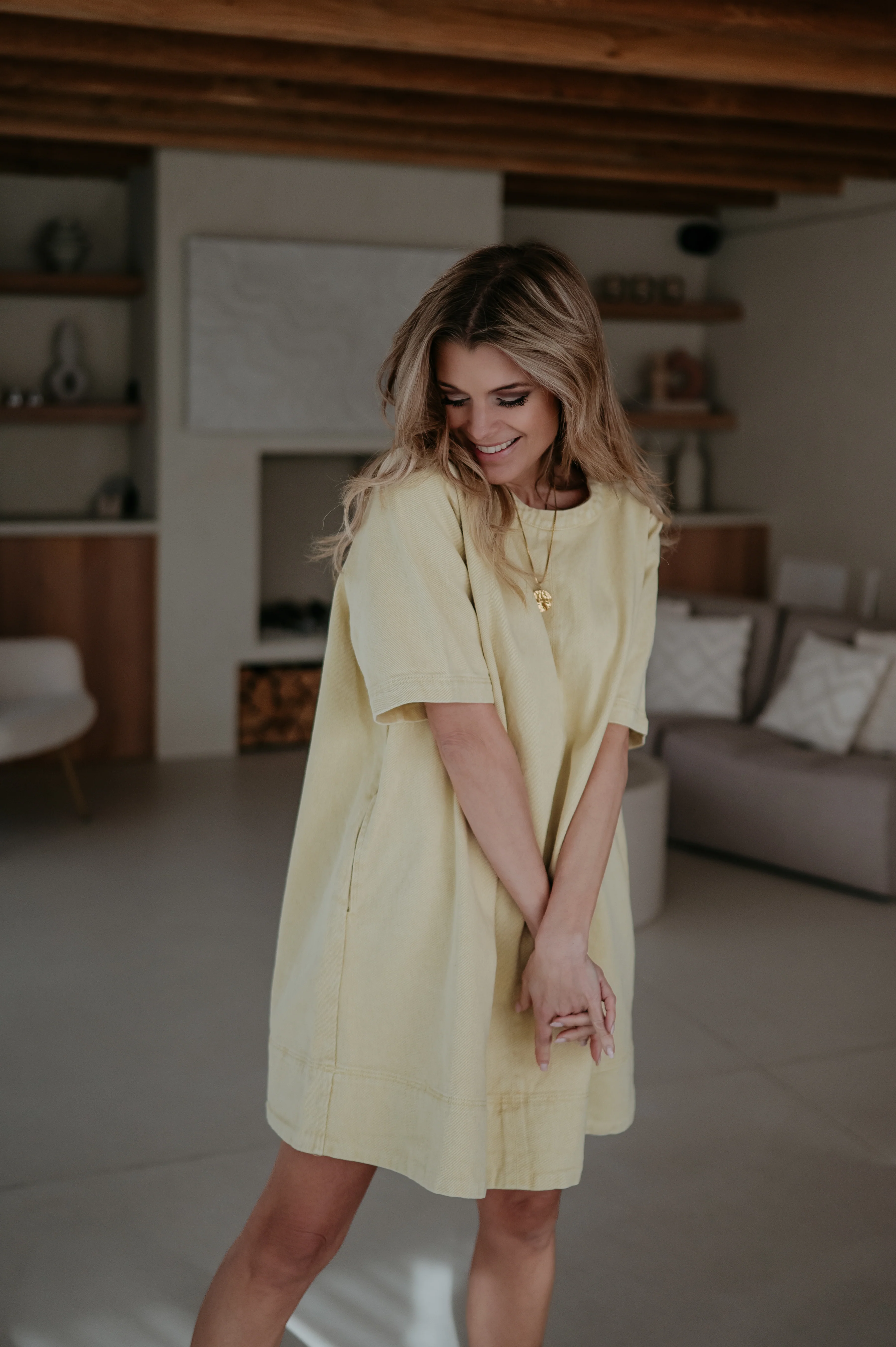 Ognosi dress I Yellow - Image 17