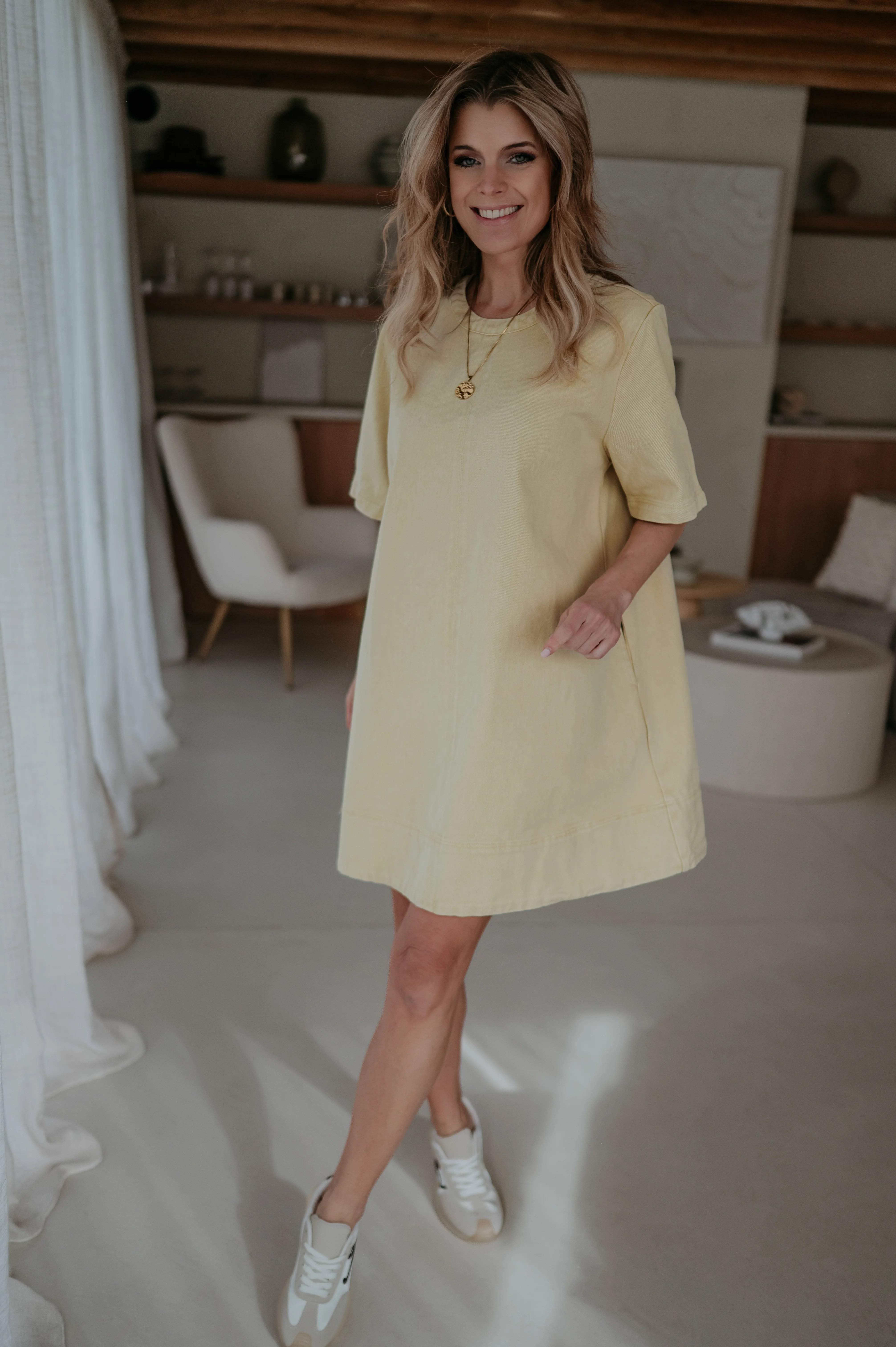 Ognosi dress I Yellow - Image 18