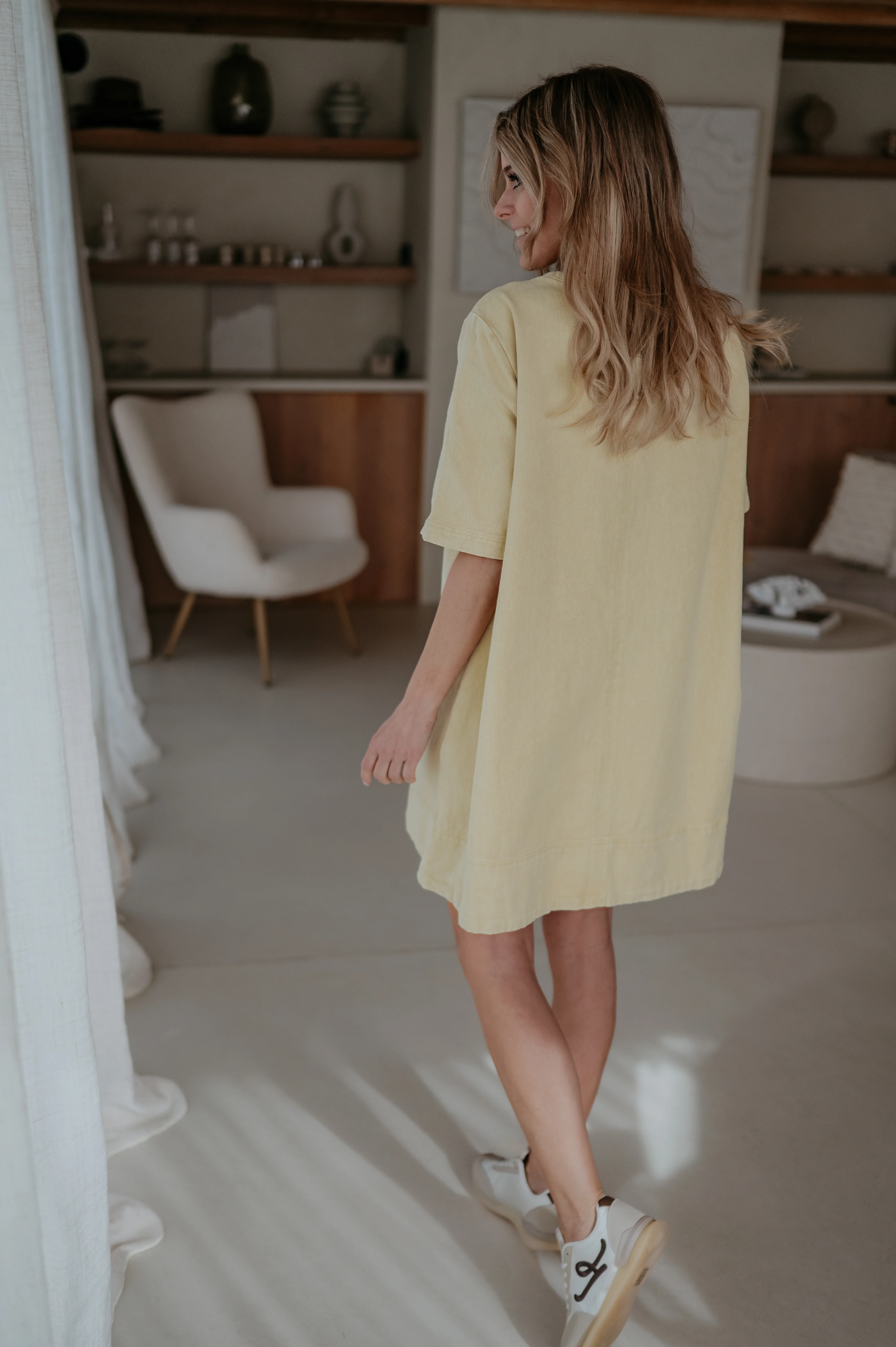 Ognosi dress I Yellow - Image 5