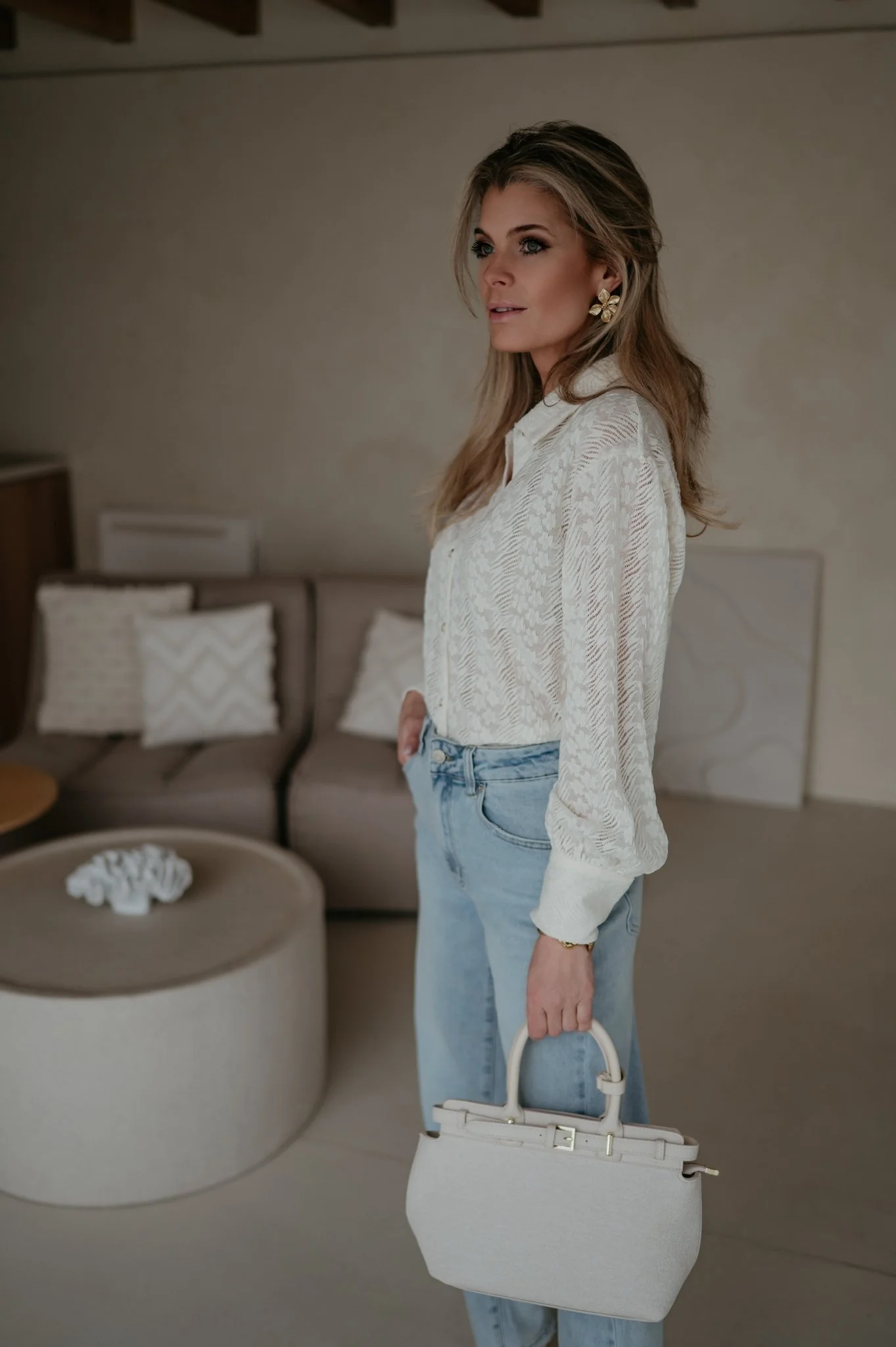 Olonio shirt I Ecru - Image 10