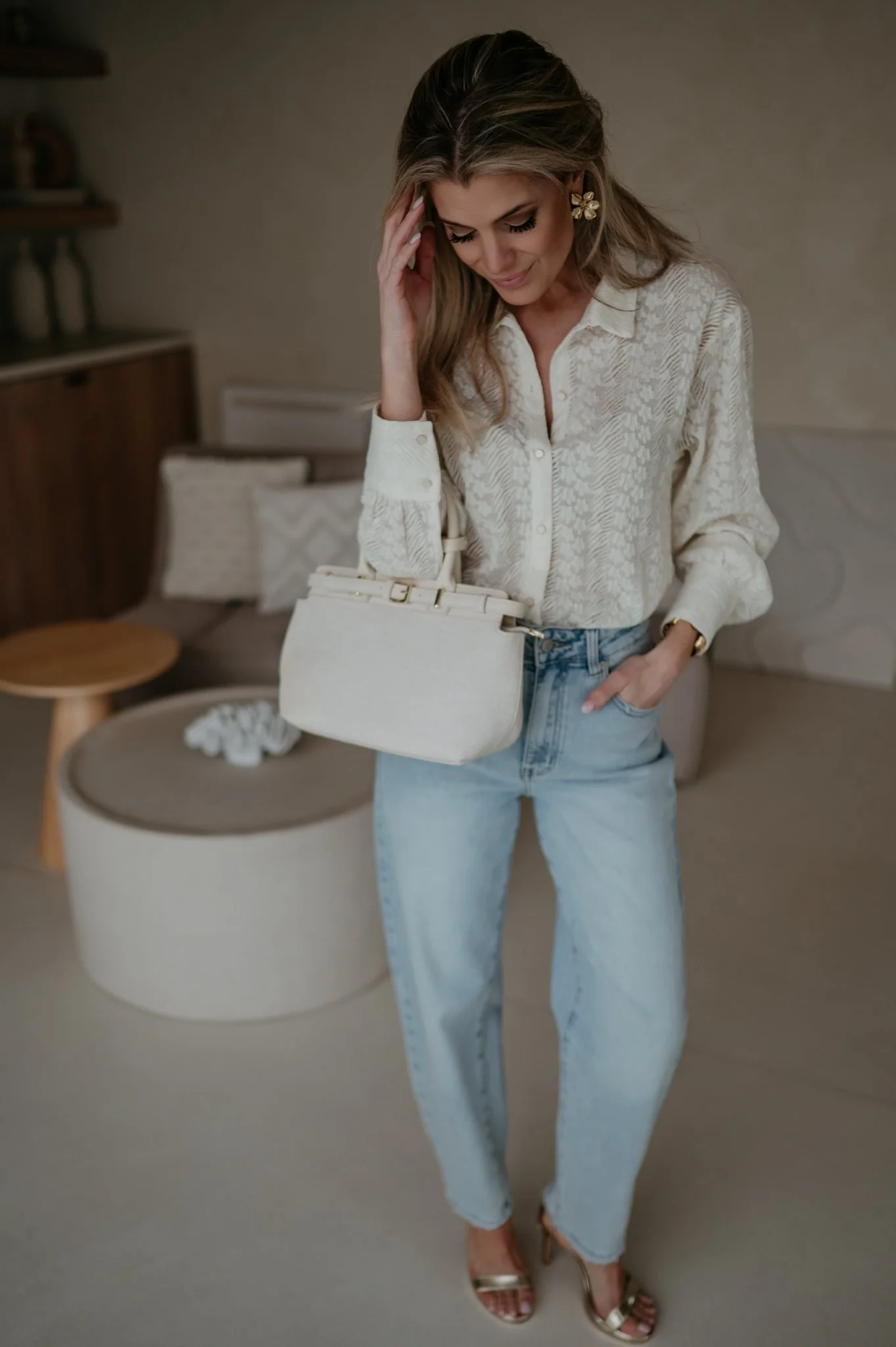 Olonio shirt I Ecru - Image 9
