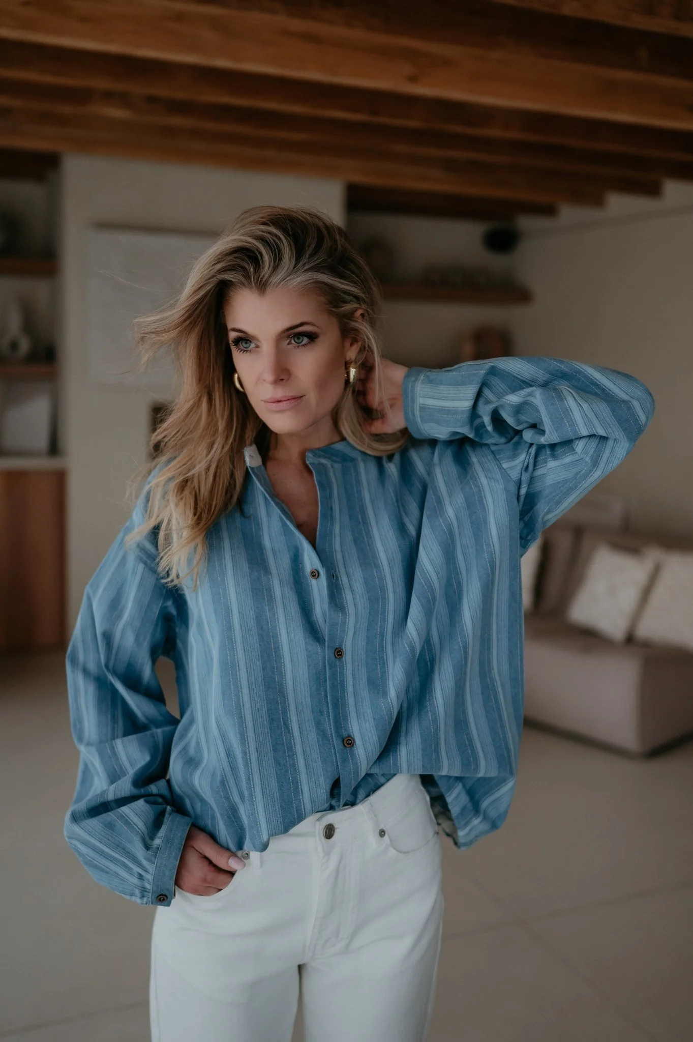Oneto shirt I Blue - Image 10