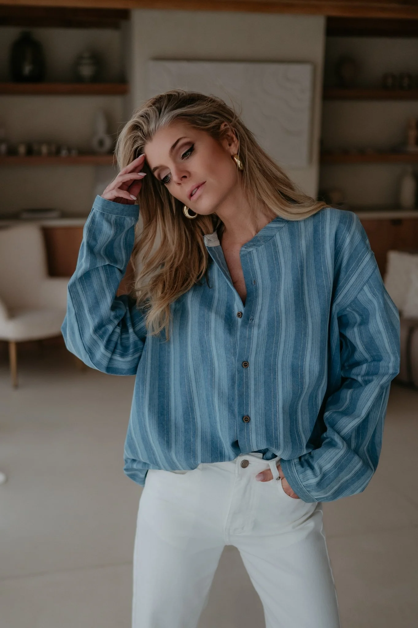 Oneto shirt I Blue - Image 2