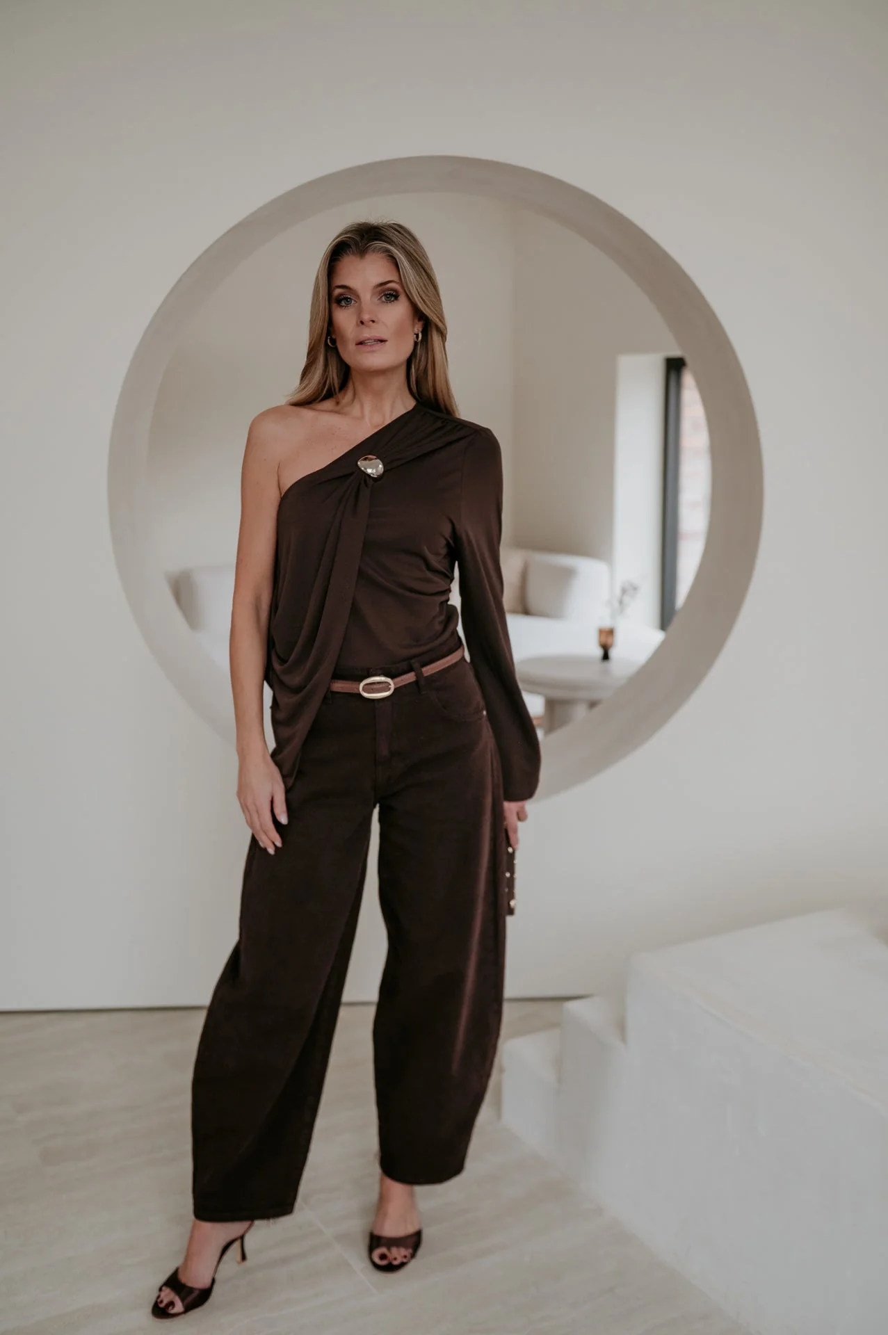 Ordali top I Chocolate Brown - Image 6