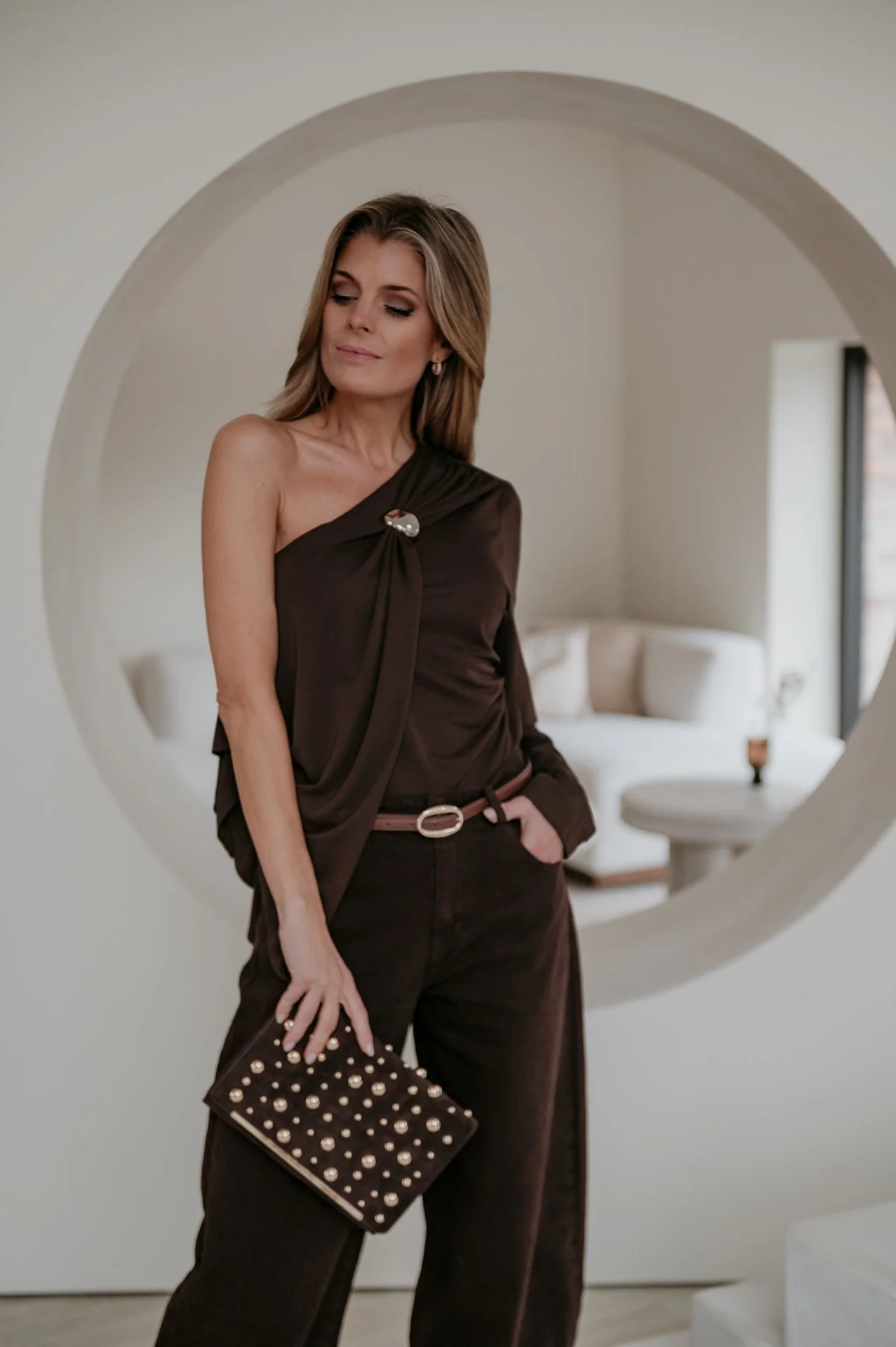 Ordali top I Chocolate Brown - Image 8