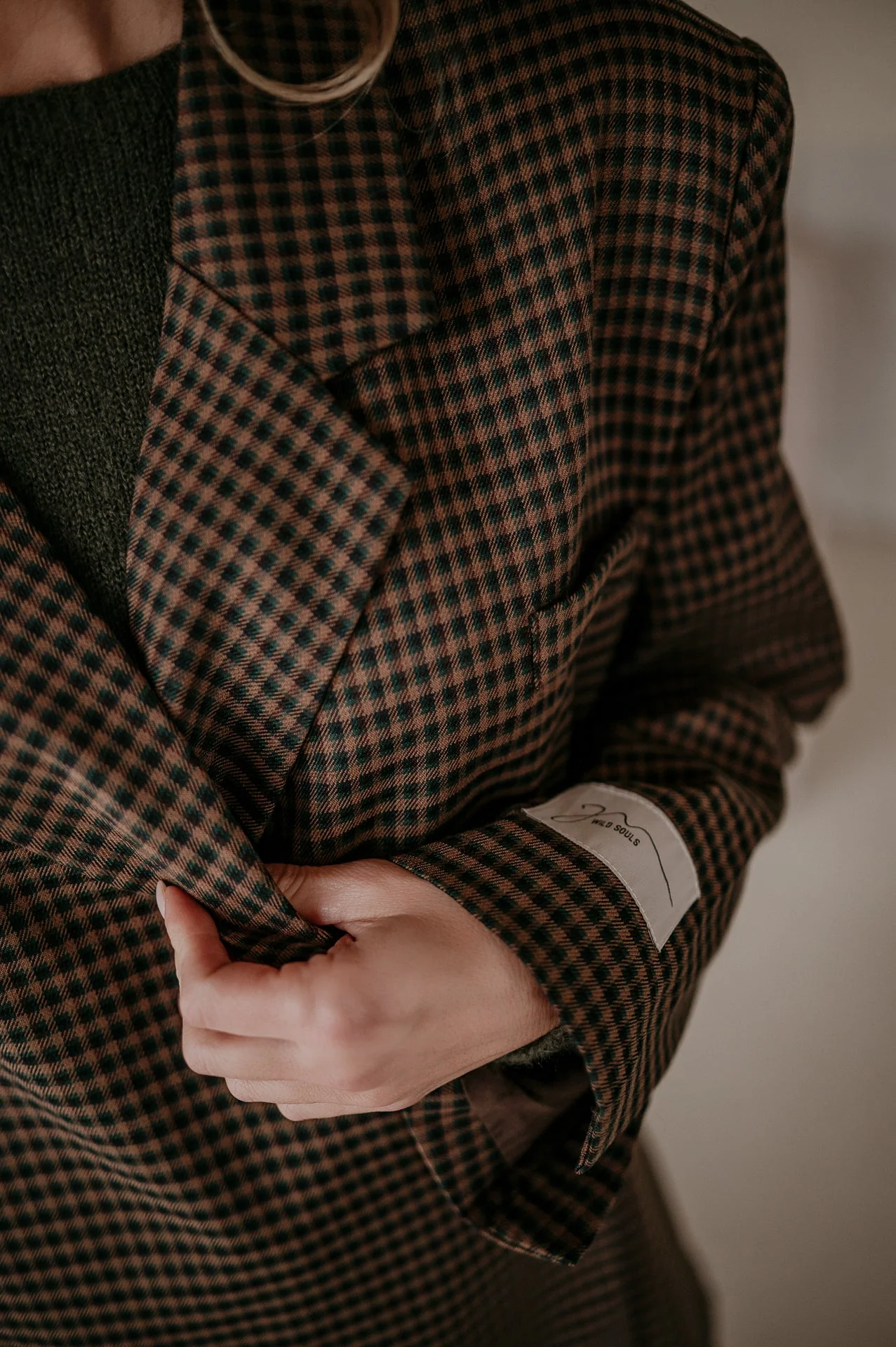 Orgeni blazer I Brown - Image 17