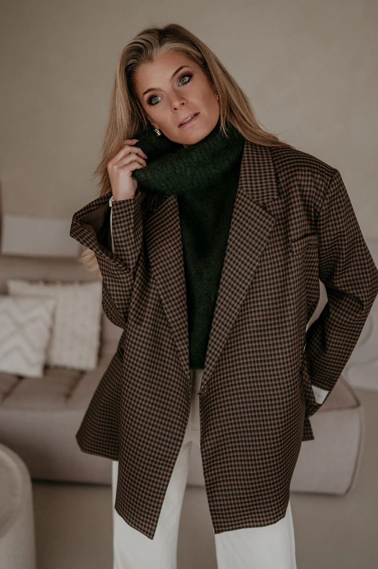Orgeni blazer I Brown - Image 7