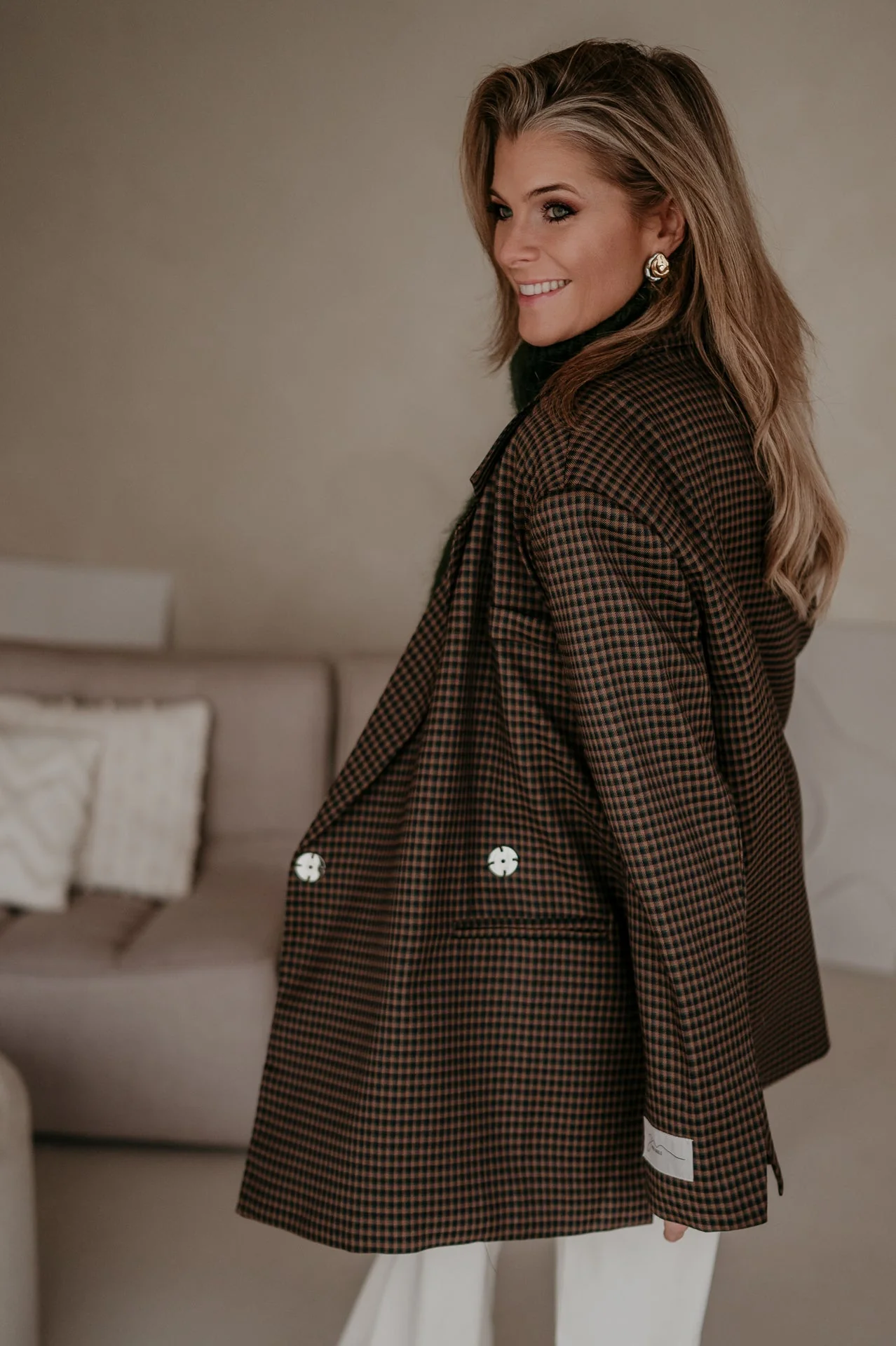 Orgeni blazer I Brown - Image 8