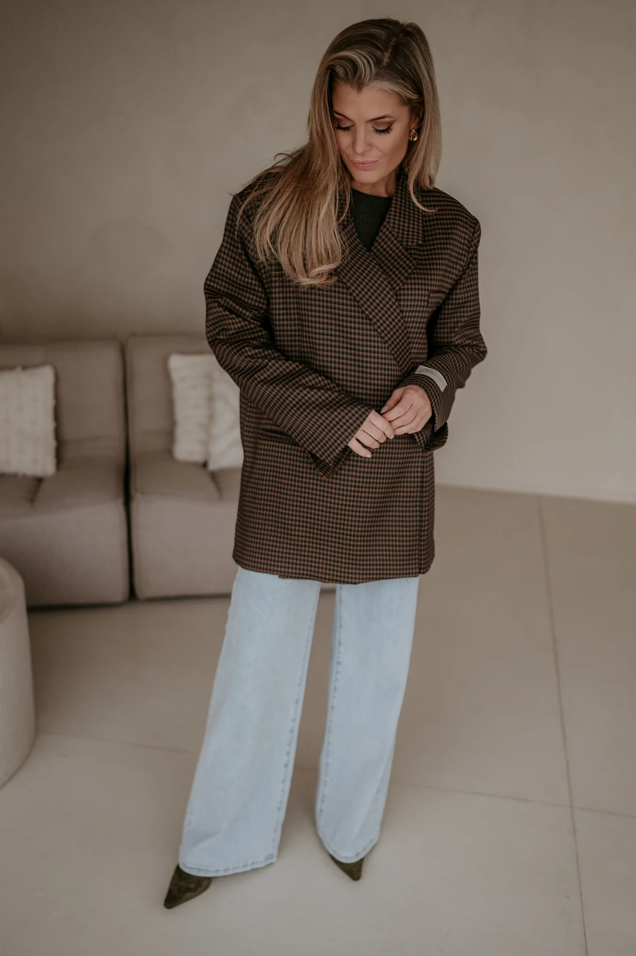 Orgeni blazer I Brown - Image 9