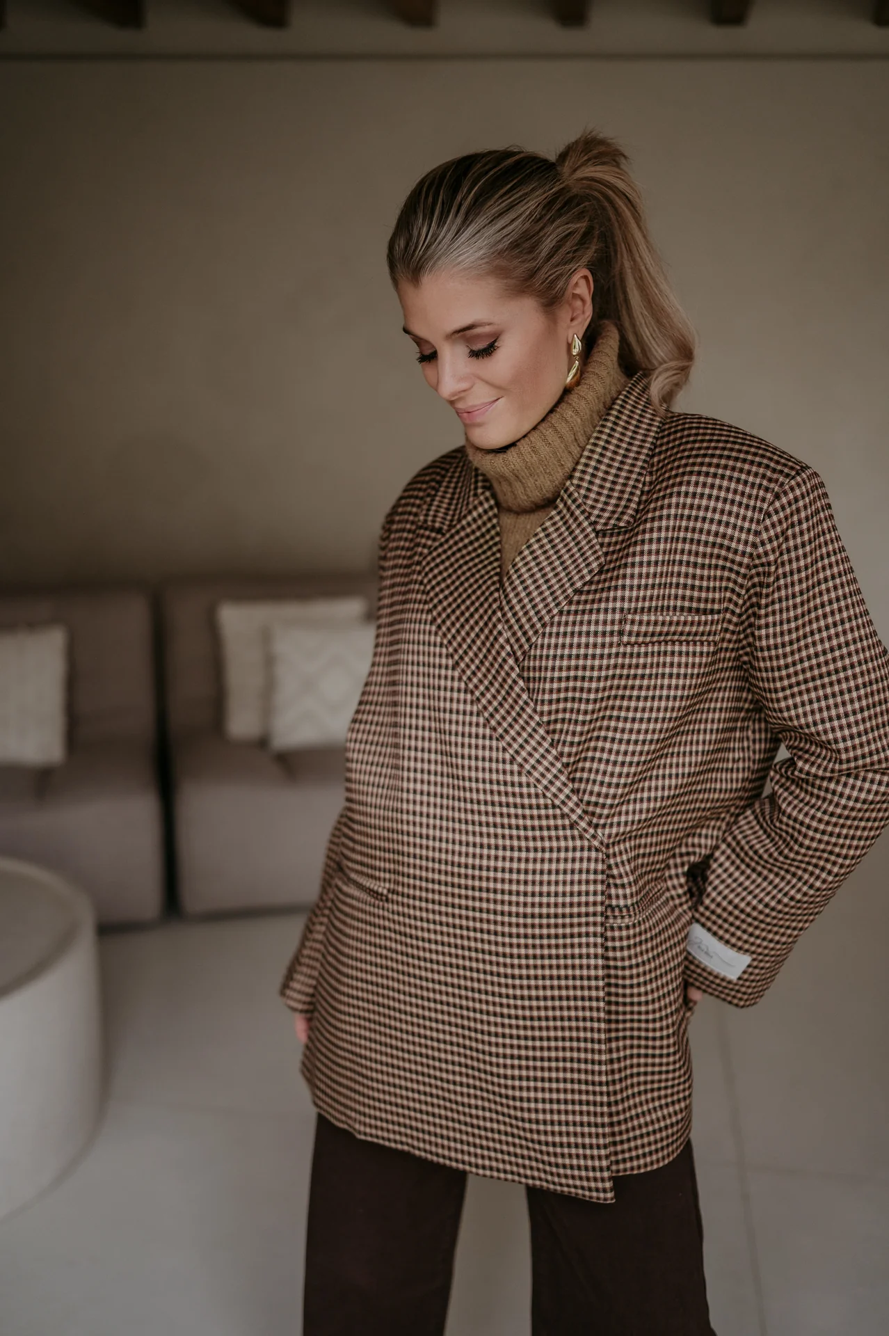 Orgeni blazer I Camel - Image 12