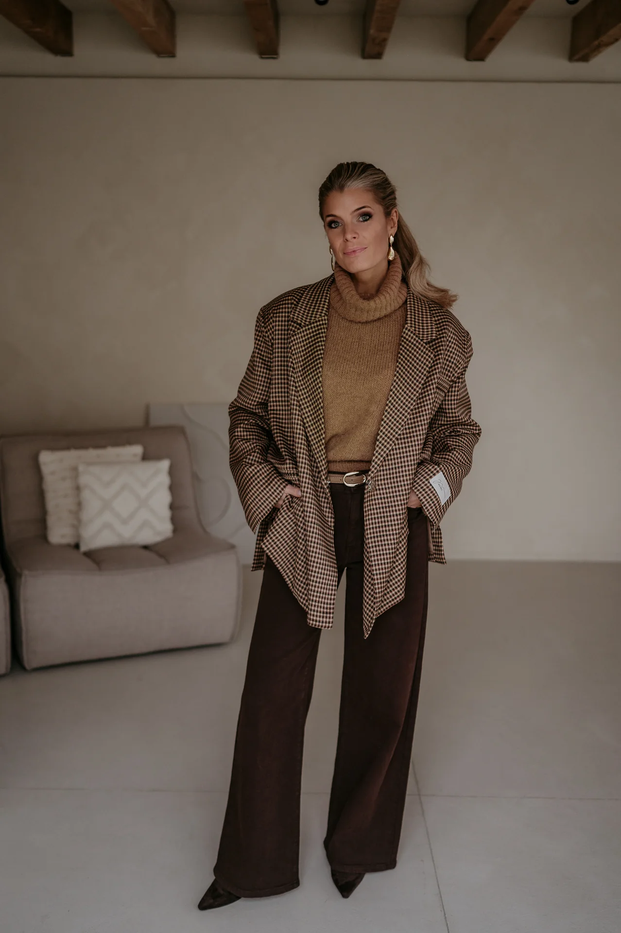 Orgeni blazer I Camel - Image 3