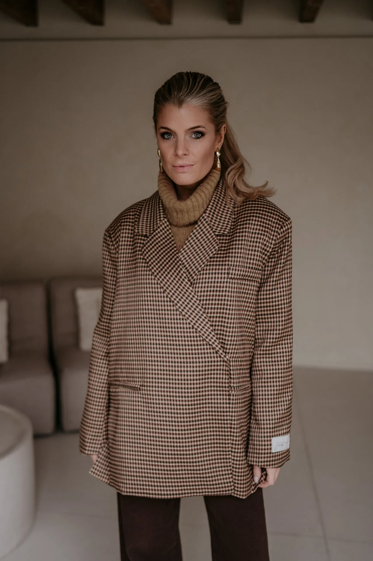 Orgeni blazer I Camel - Image 4