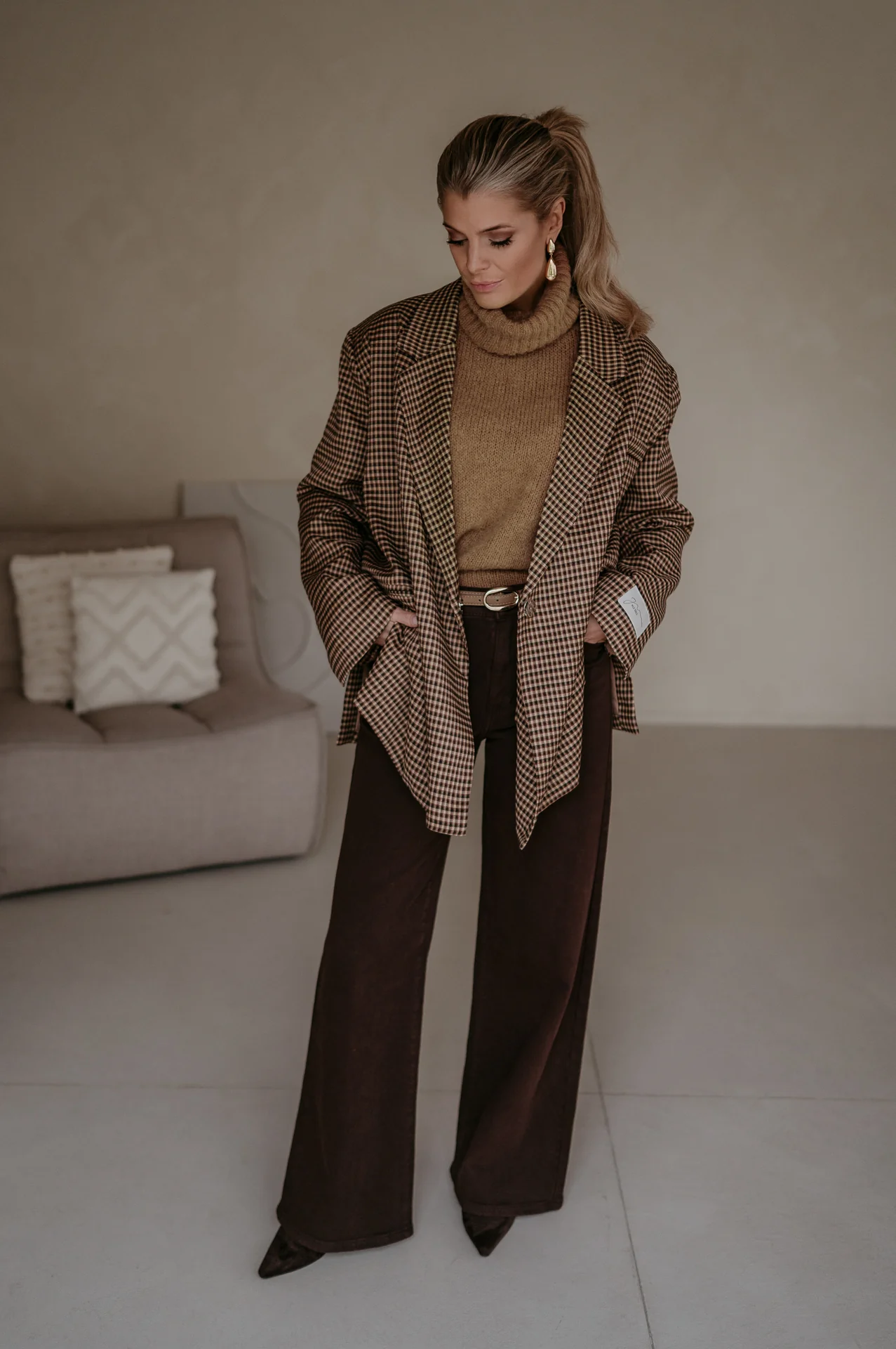 Orgeni blazer I Camel - Image 6