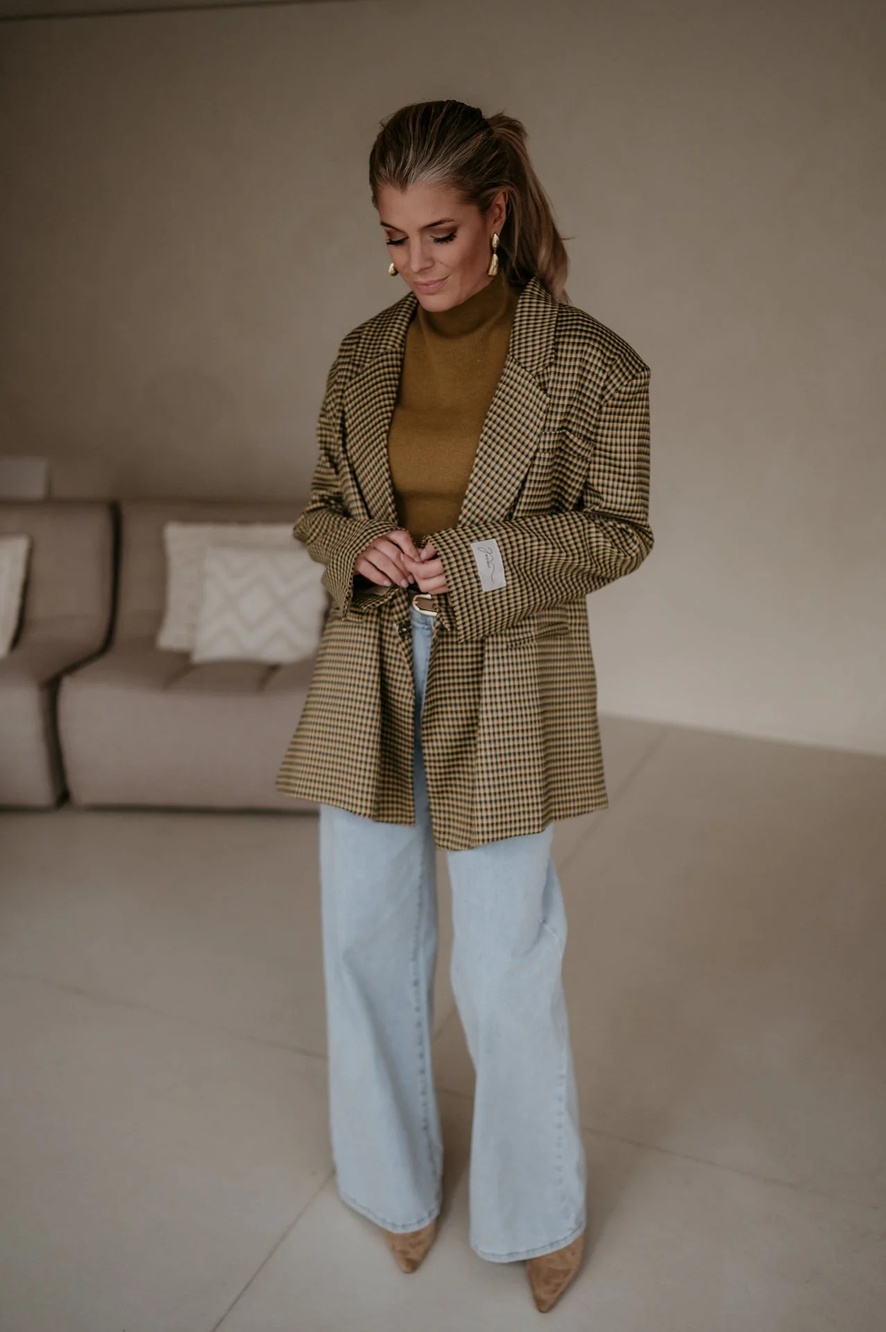 Orgeni blazer I Oker - Image 3