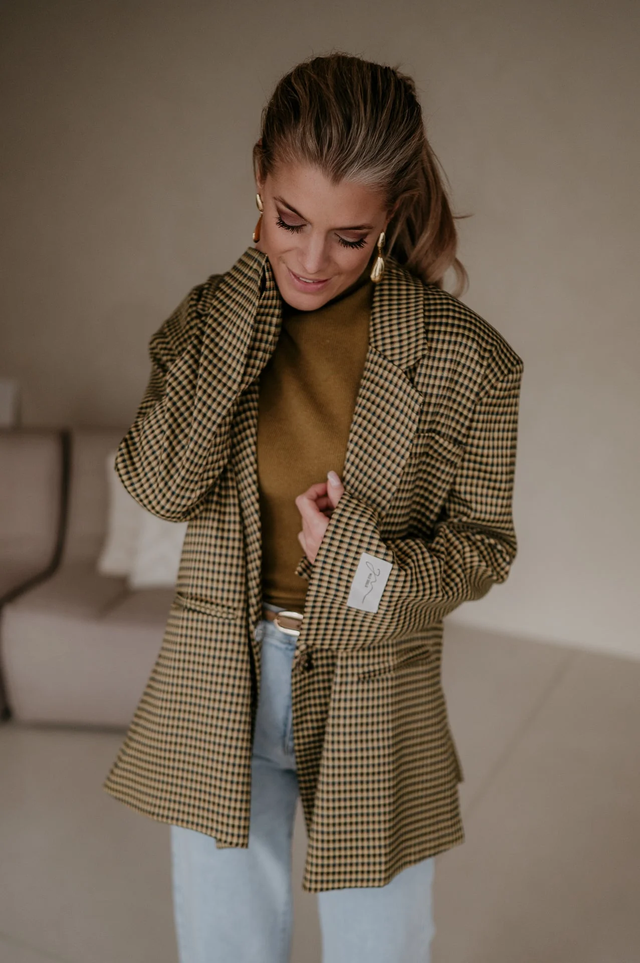 Orgeni blazer I Oker - Image 4