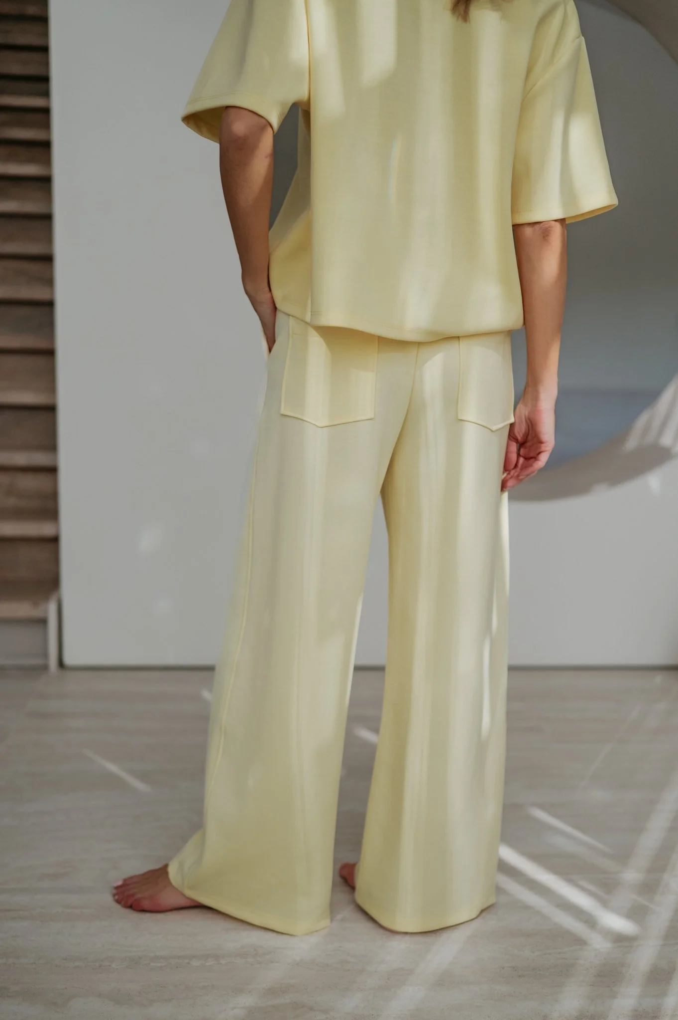 Oriene trousers I Yellow - Image 4