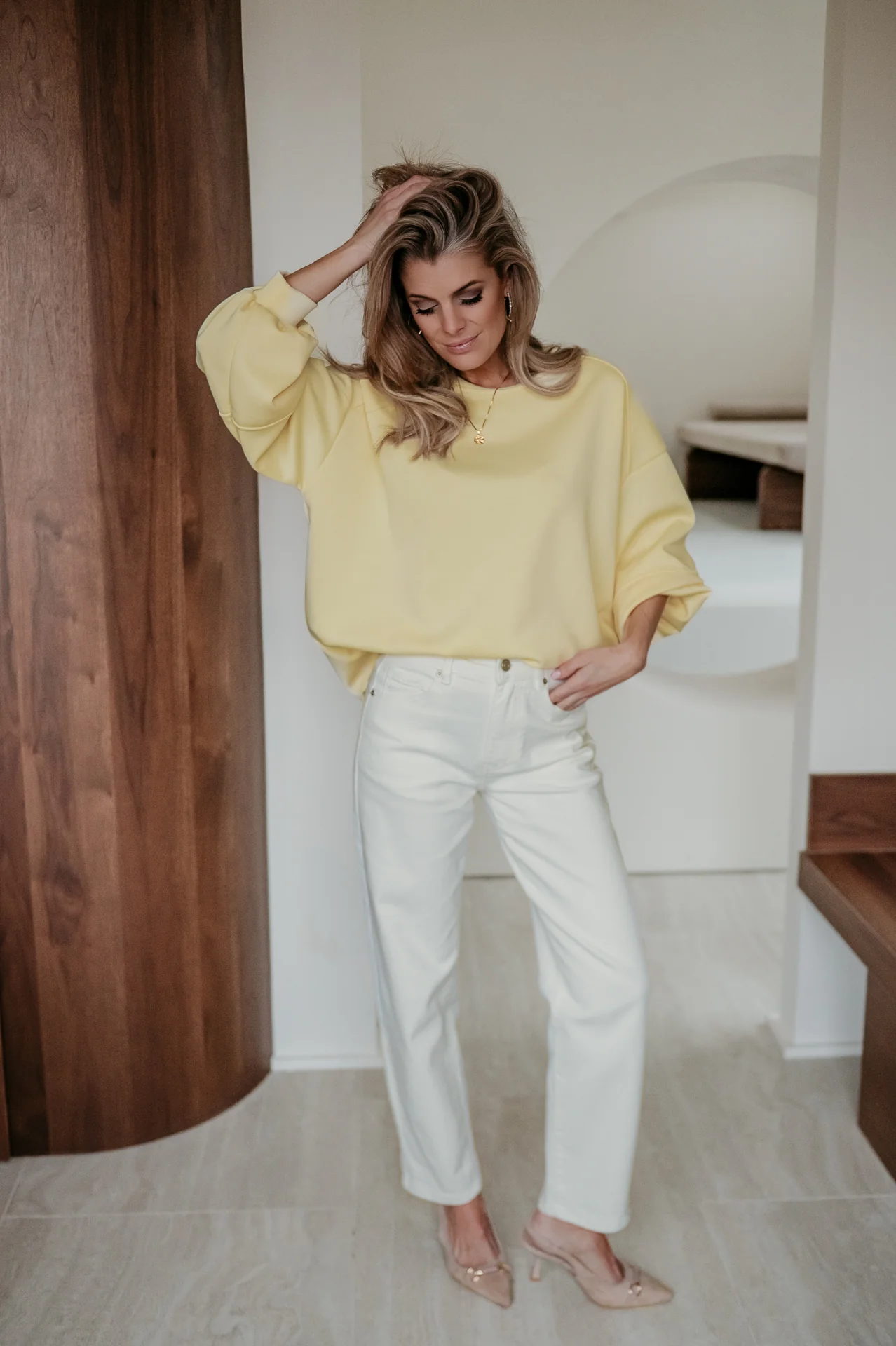 Peolo sweater I Yellow - Image 10