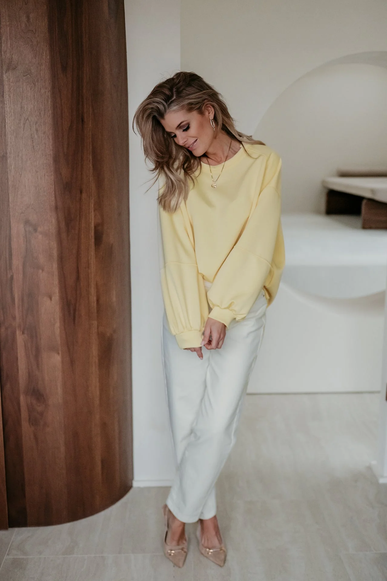 Peolo sweater I Yellow - Image 12