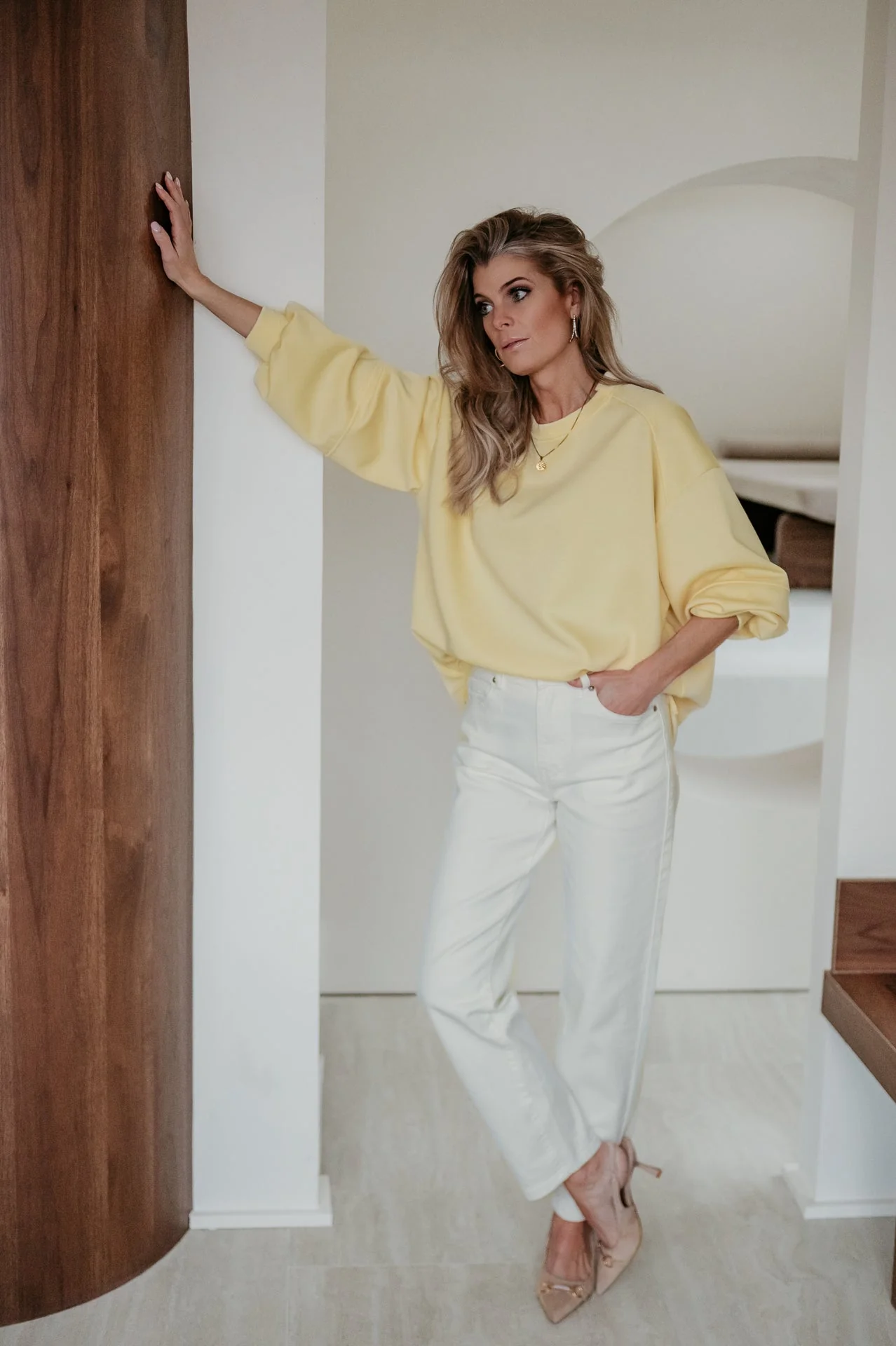 Peolo sweater I Yellow - Image 7