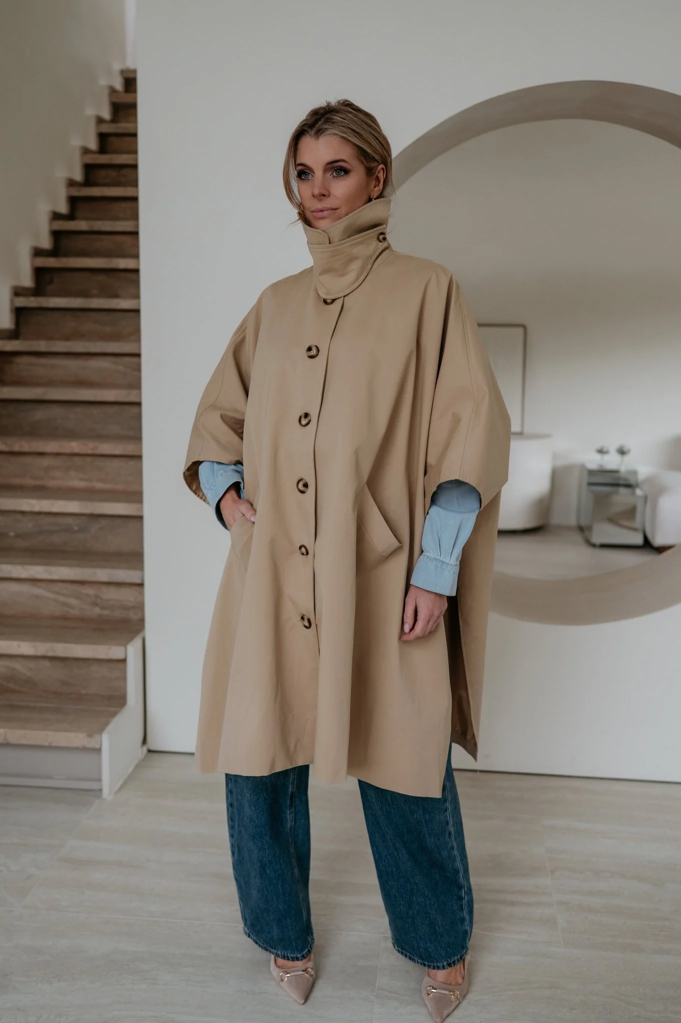 Pianisi coat I Beige - Image 13