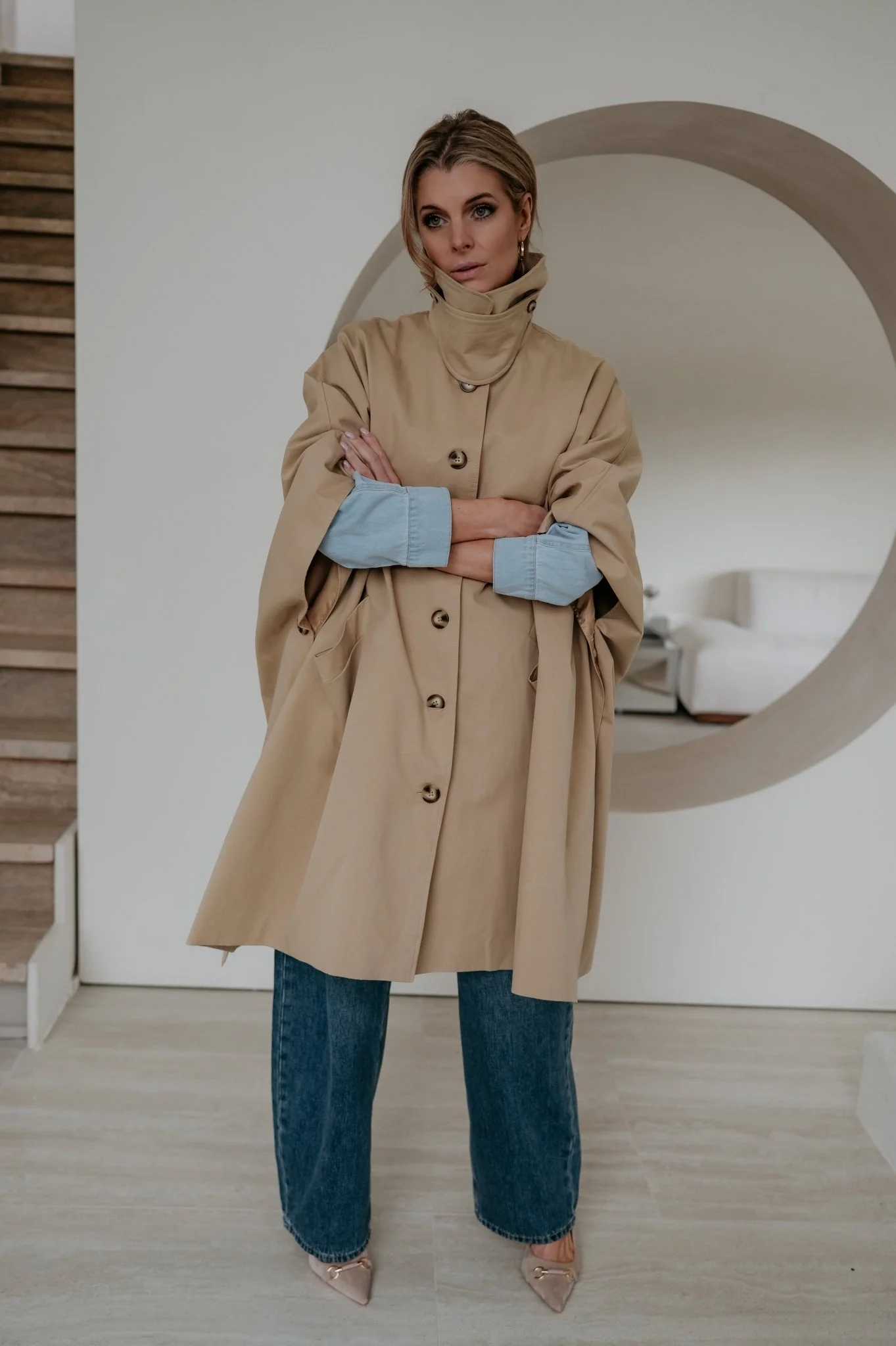 Pianisi coat I Beige - Image 15
