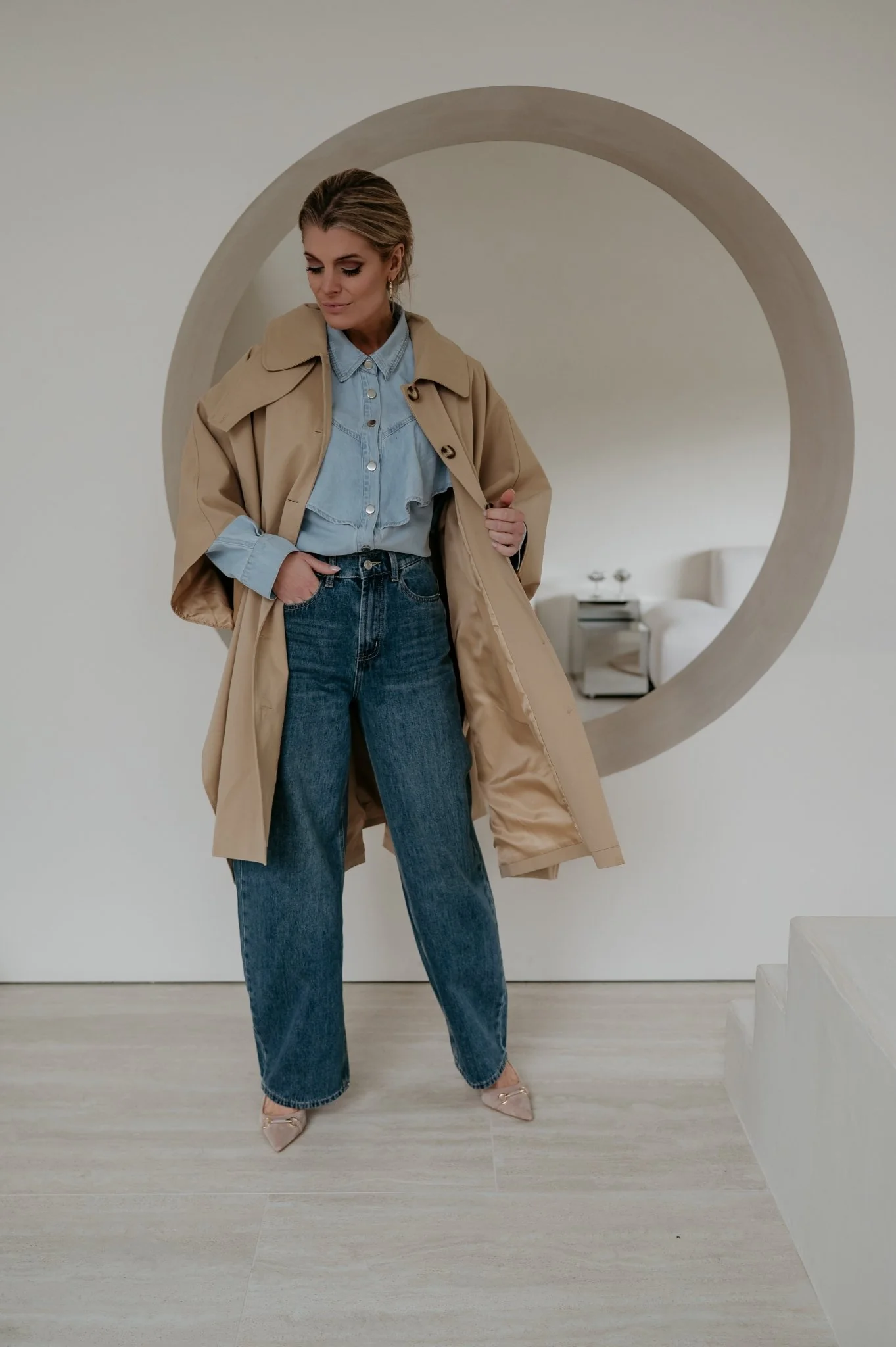 Pianisi coat I Beige - Image 17