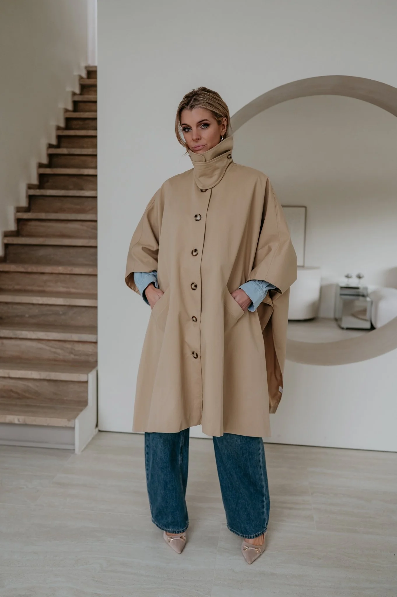 Pianisi coat I Beige - Image 19