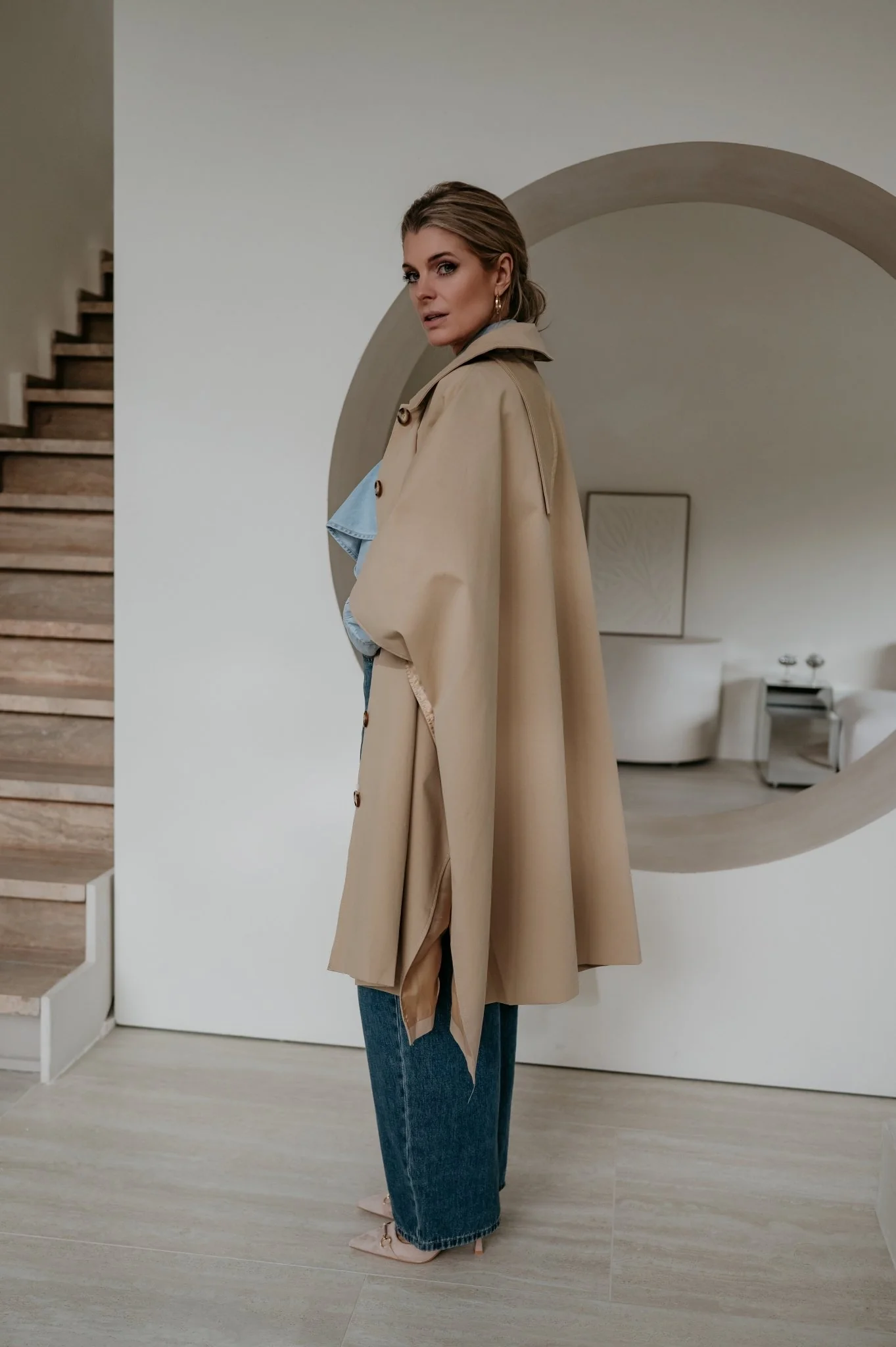 Pianisi coat I Beige - Image 20