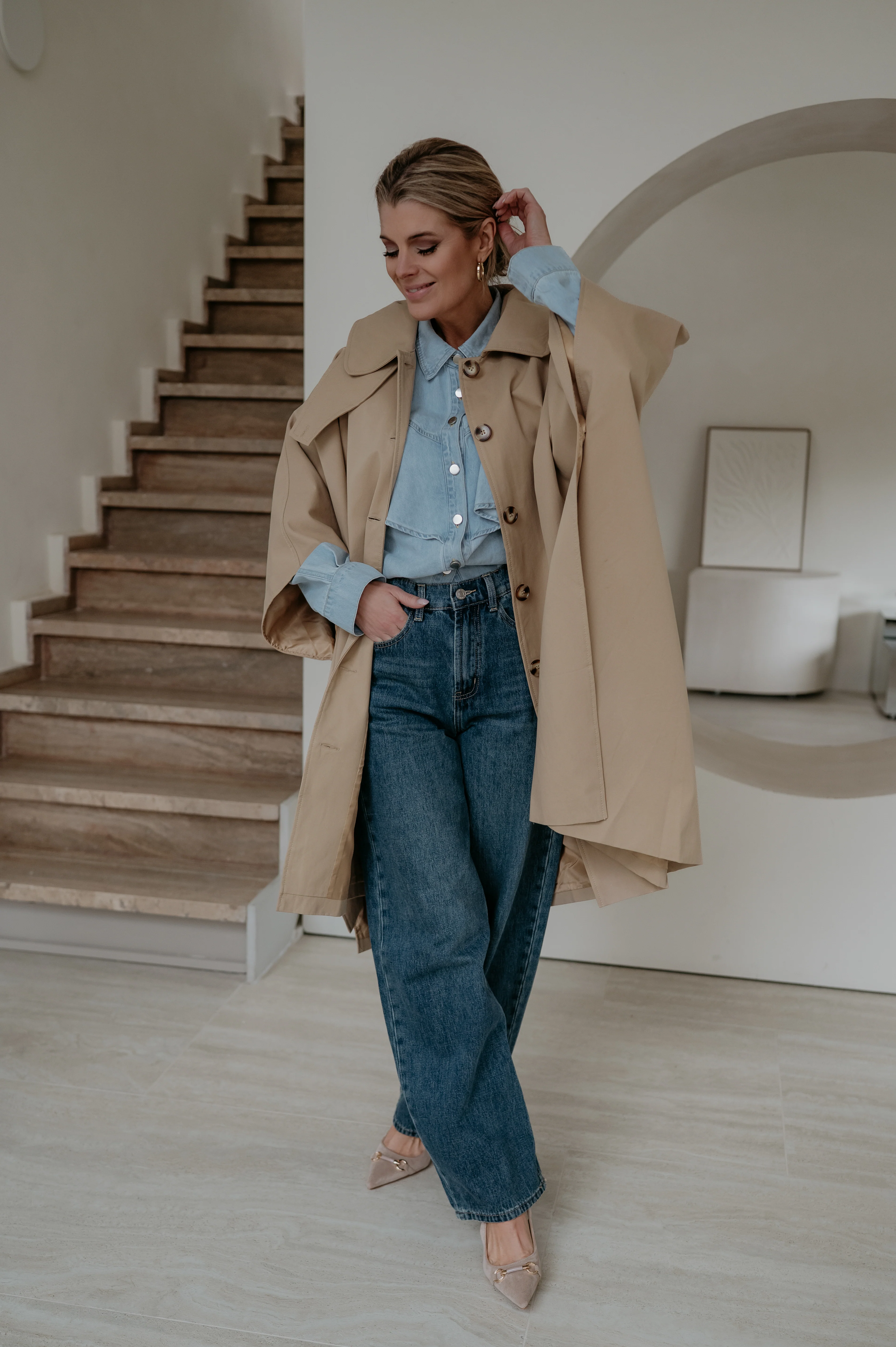 Pianisi coat I Beige - Image 21