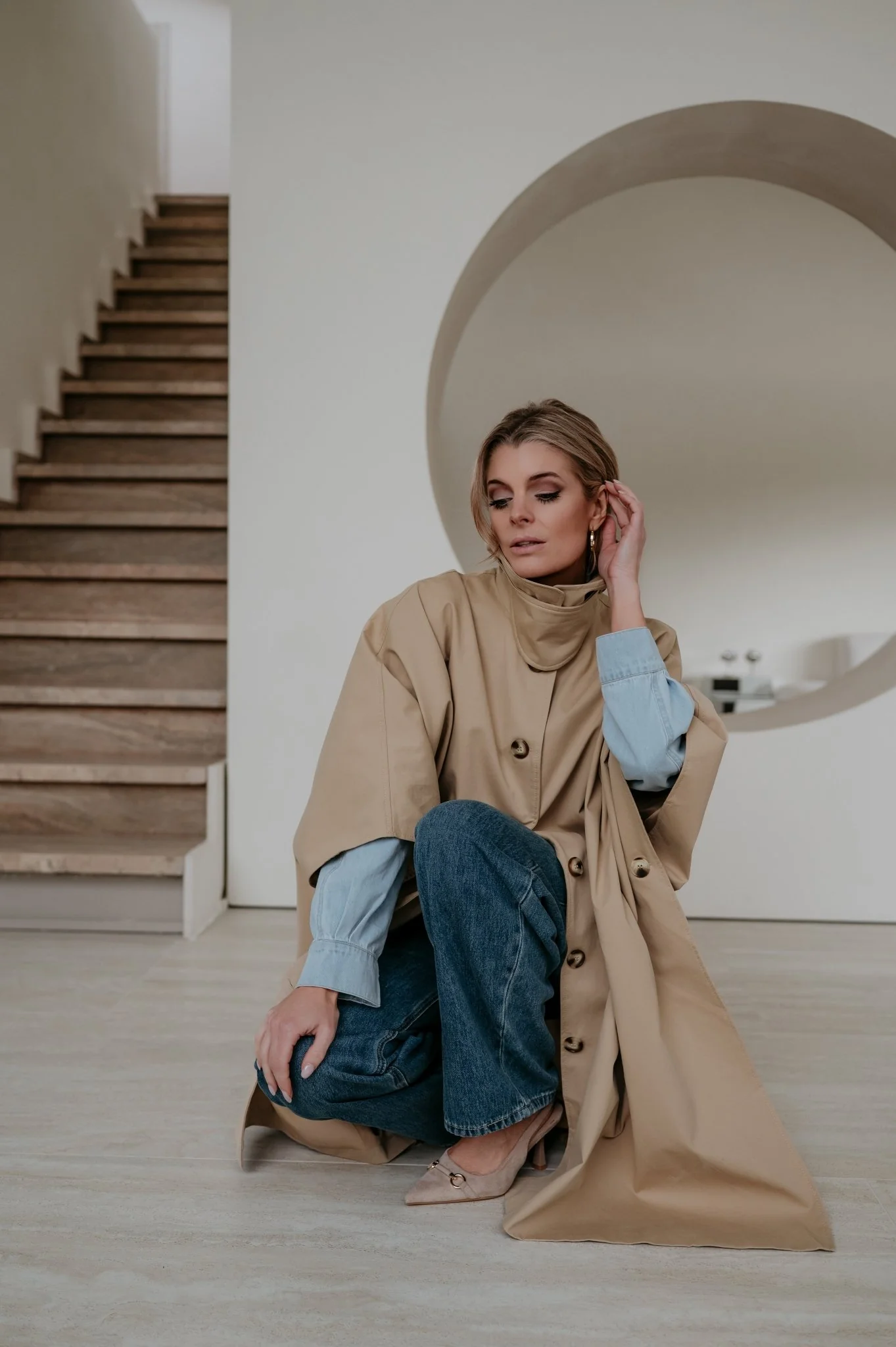 Pianisi coat I Beige - Image 4
