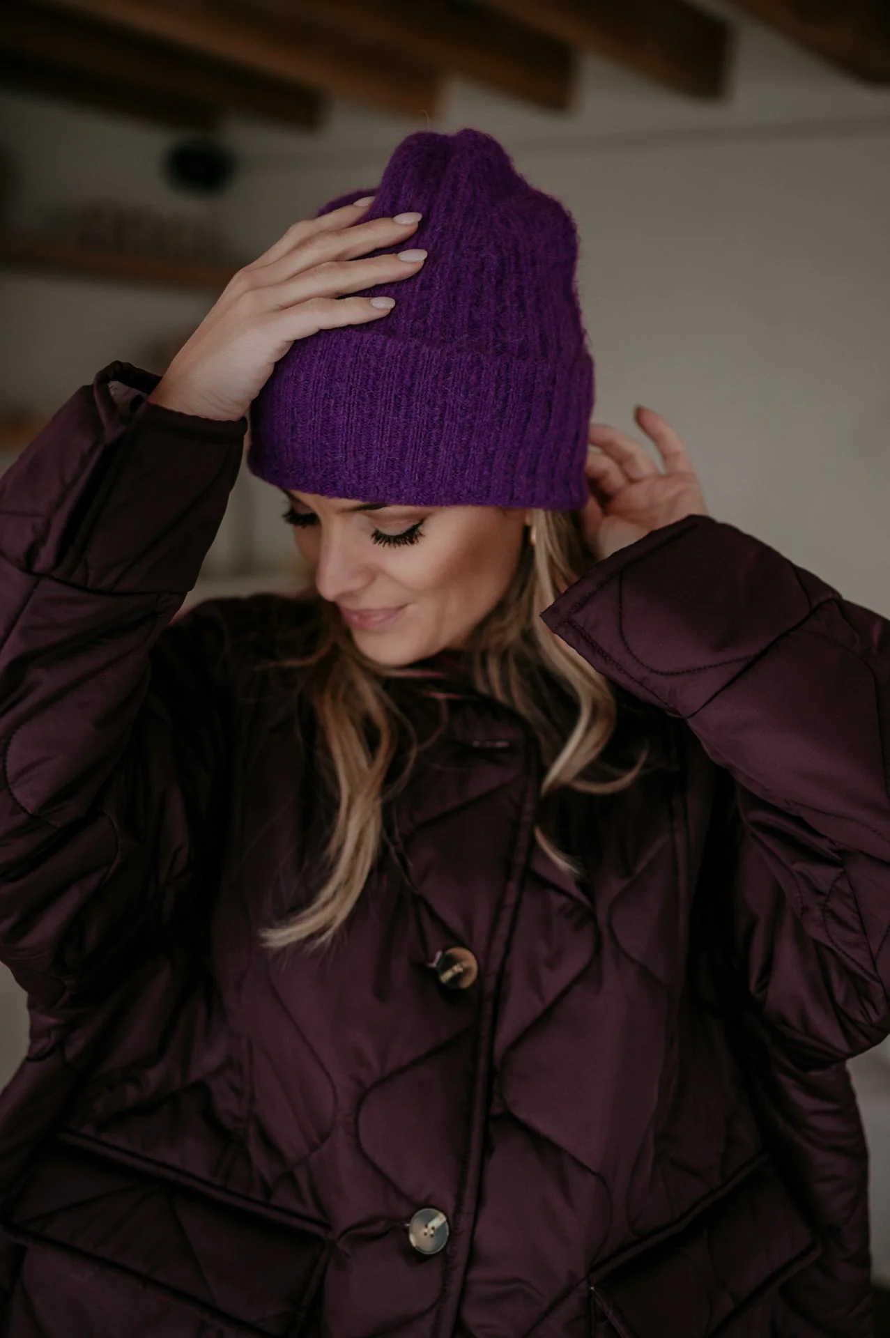 Piedi hat I Purple - Image 3