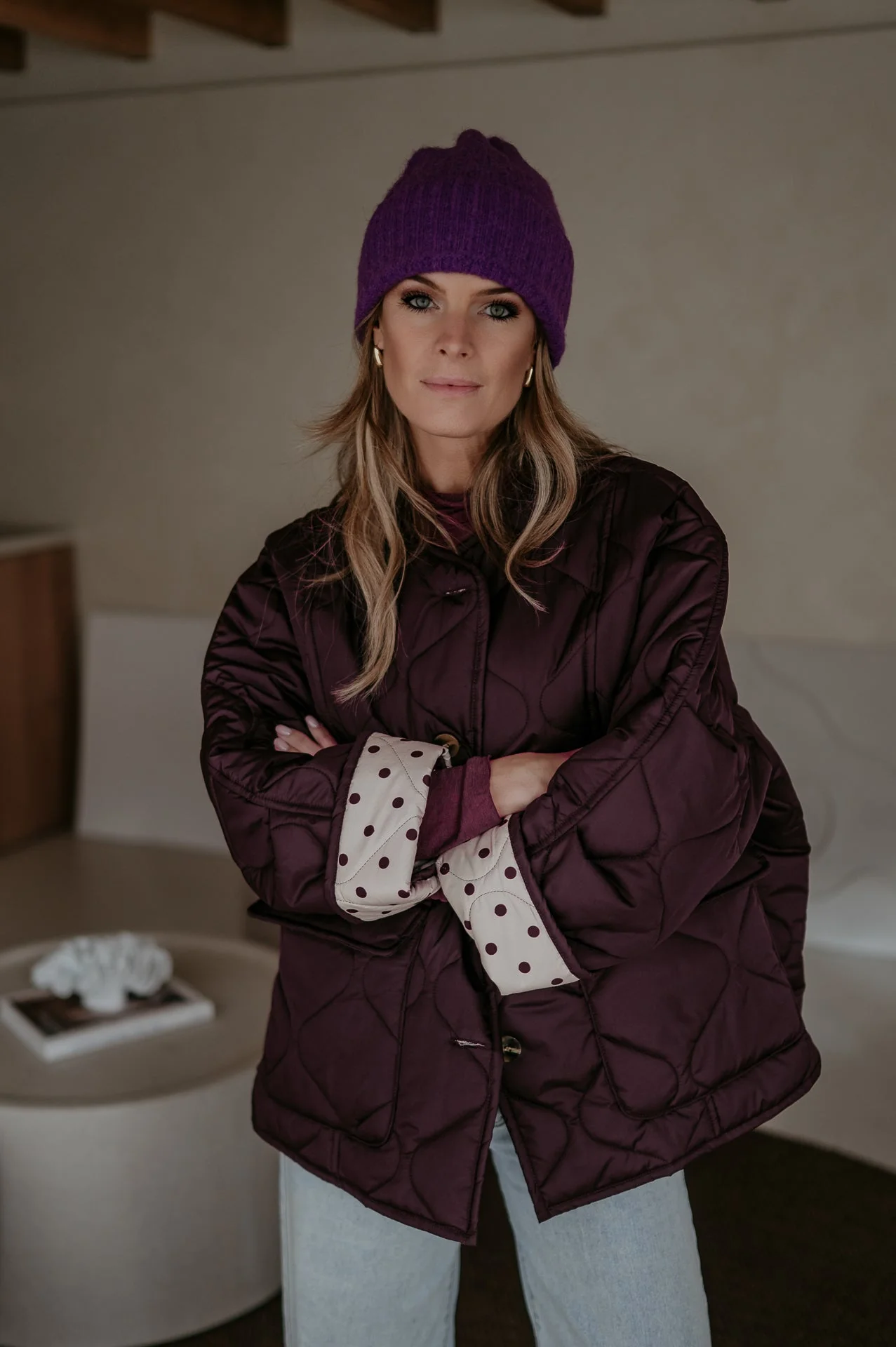 Piedi hat I Purple - Image 4