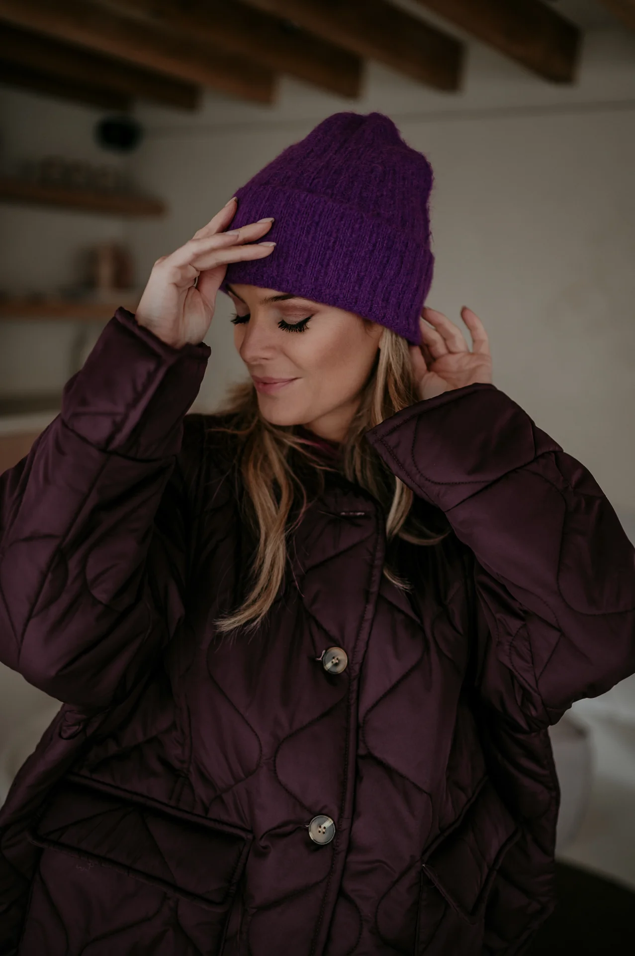 Piedi hat I Purple - Image 7