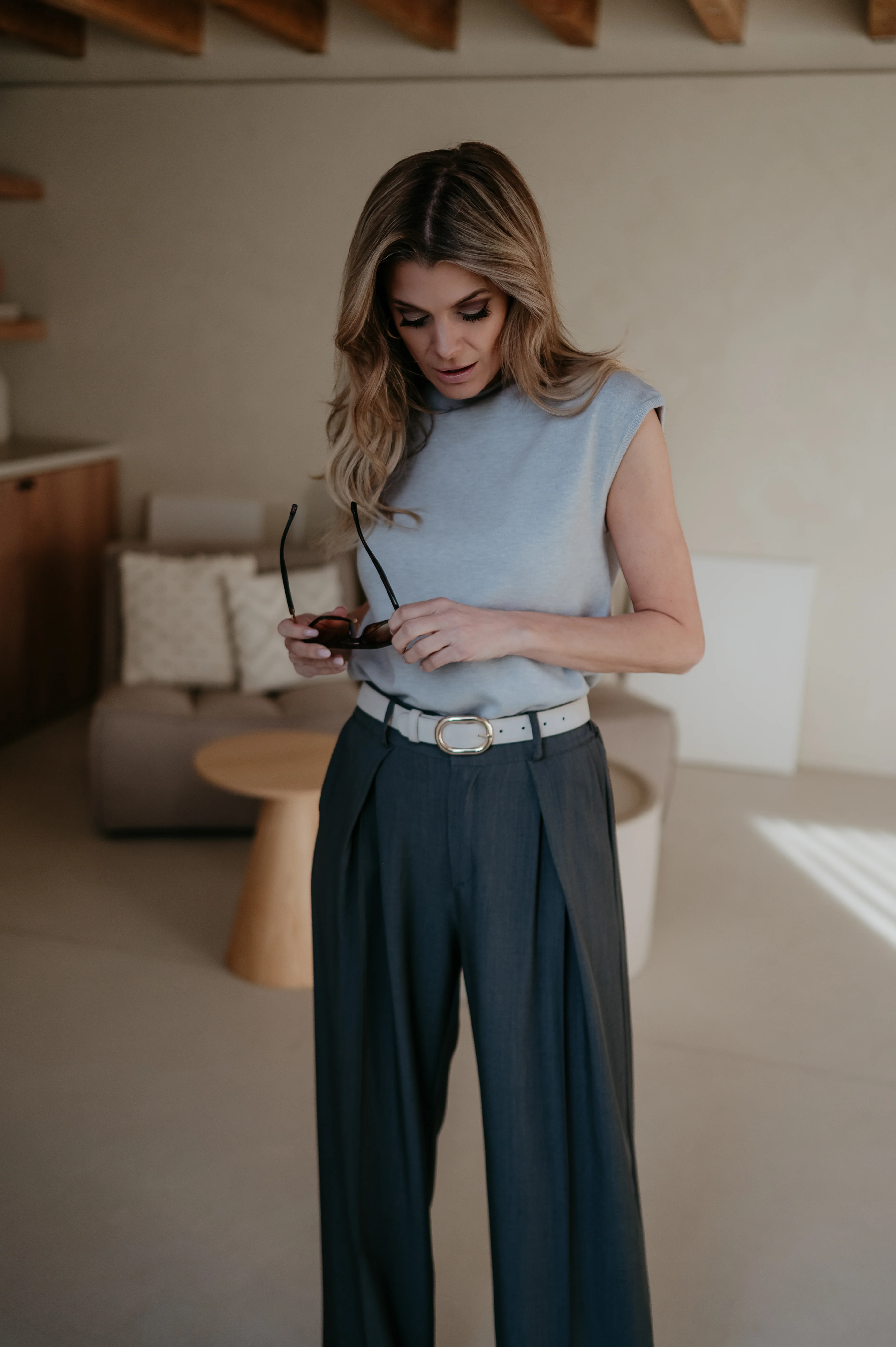 Pione top I Light Grey - Image 10