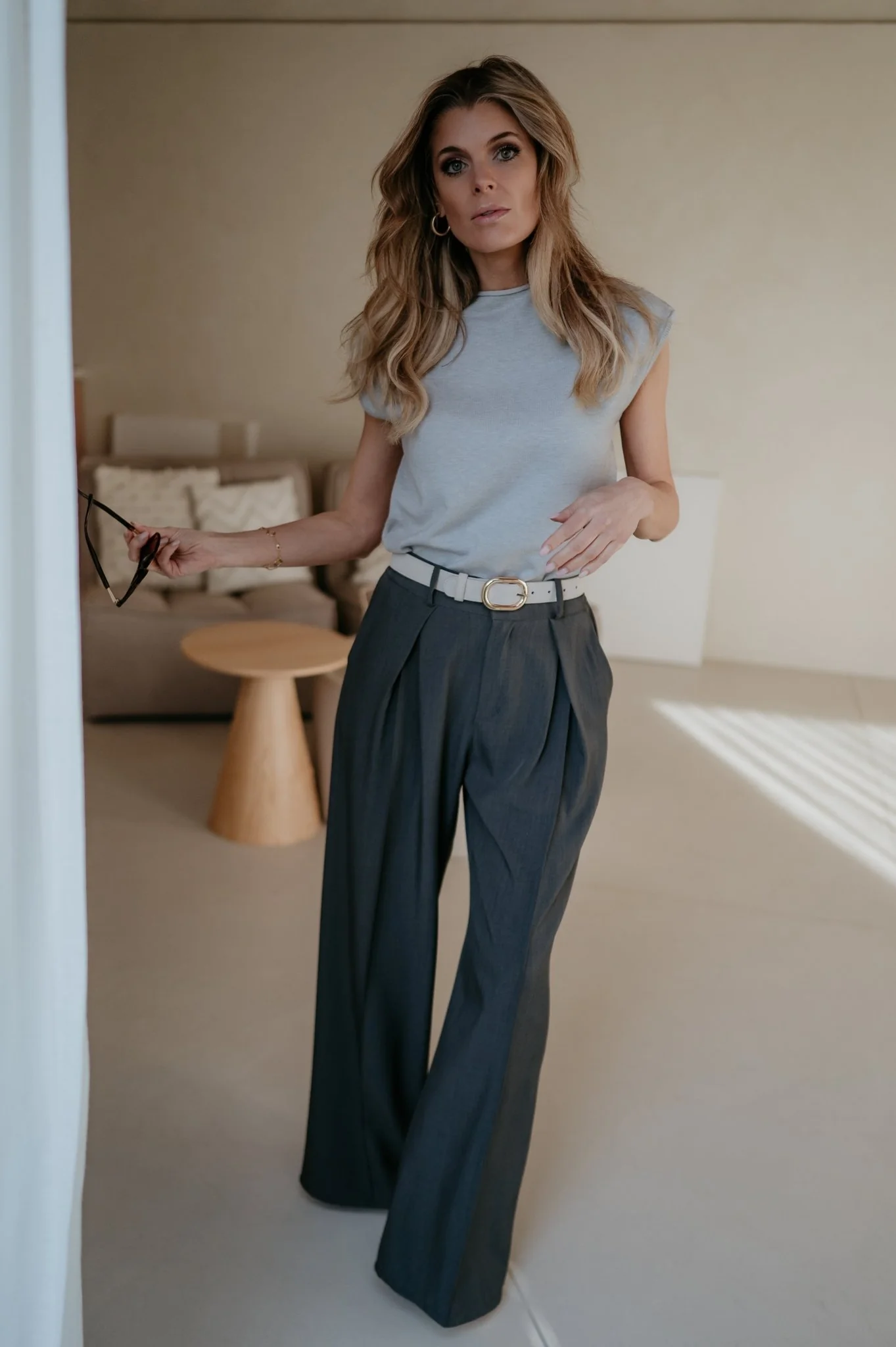 Pione top I Light Grey - Image 12