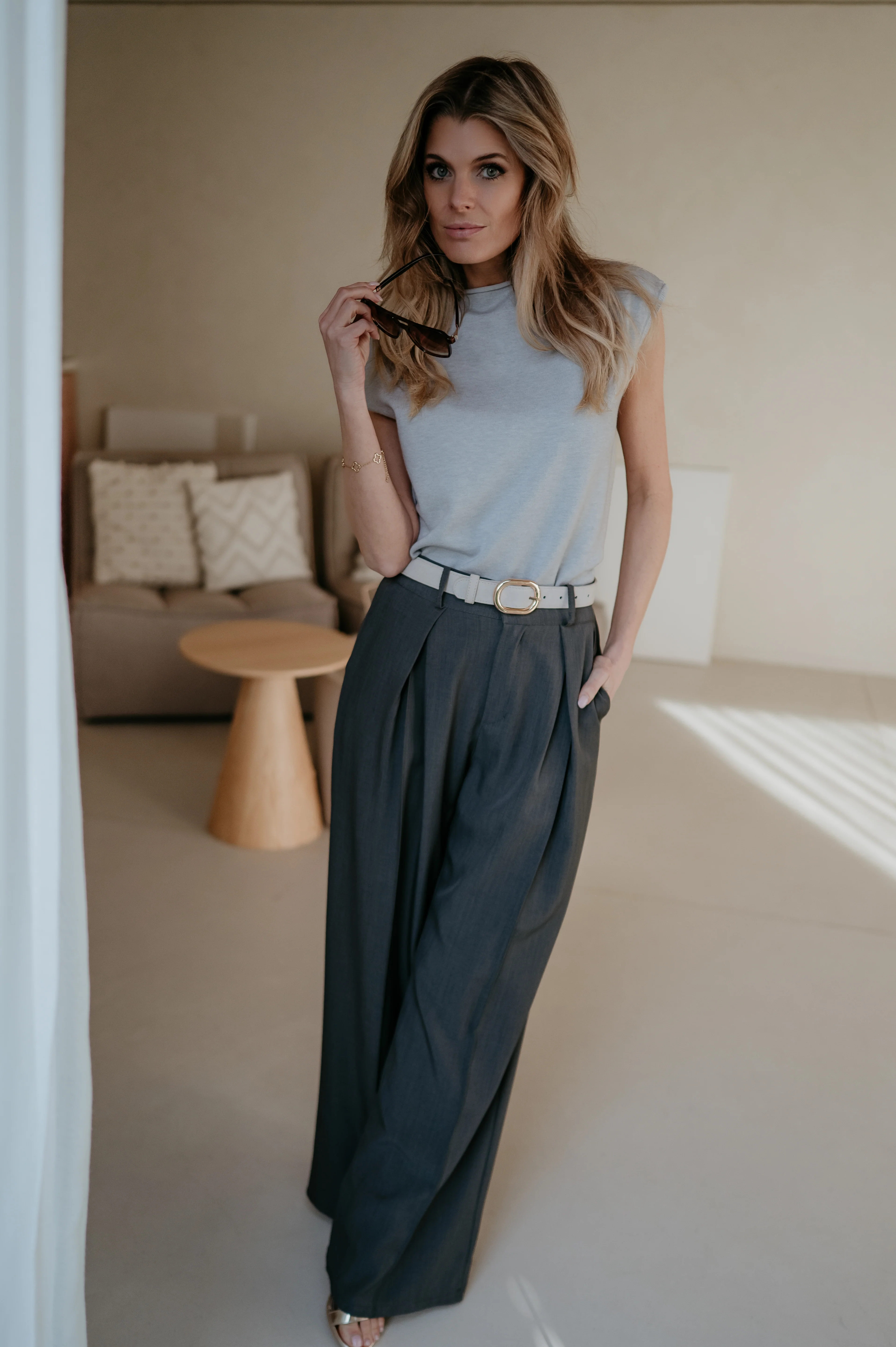 Pione top I Light Grey - Image 3