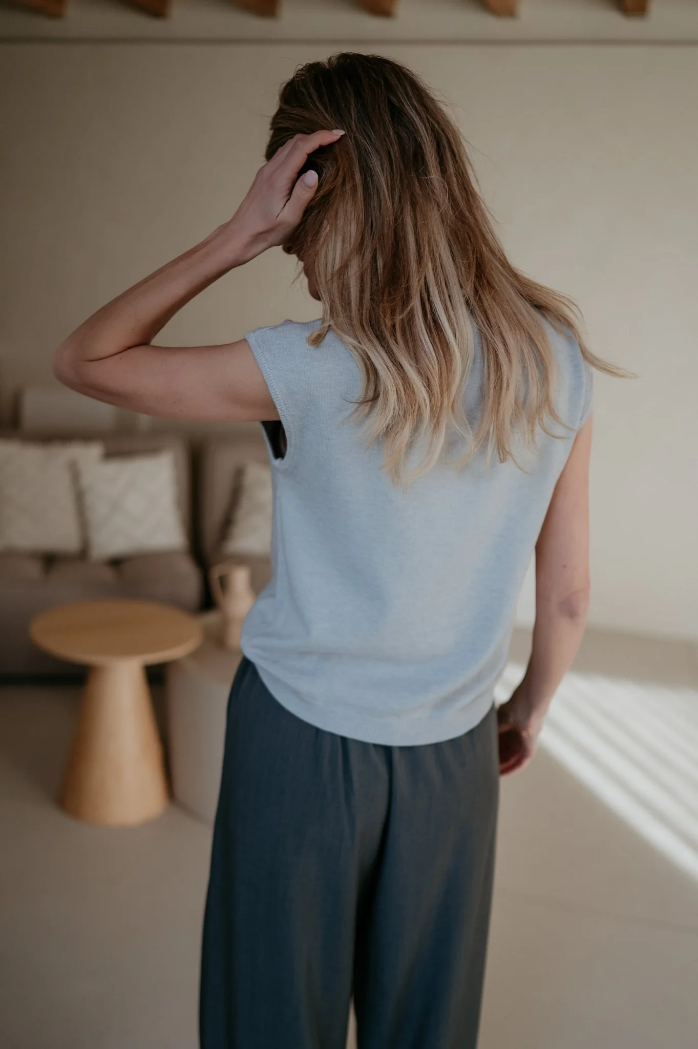 Pione top I Light Grey - Image 4