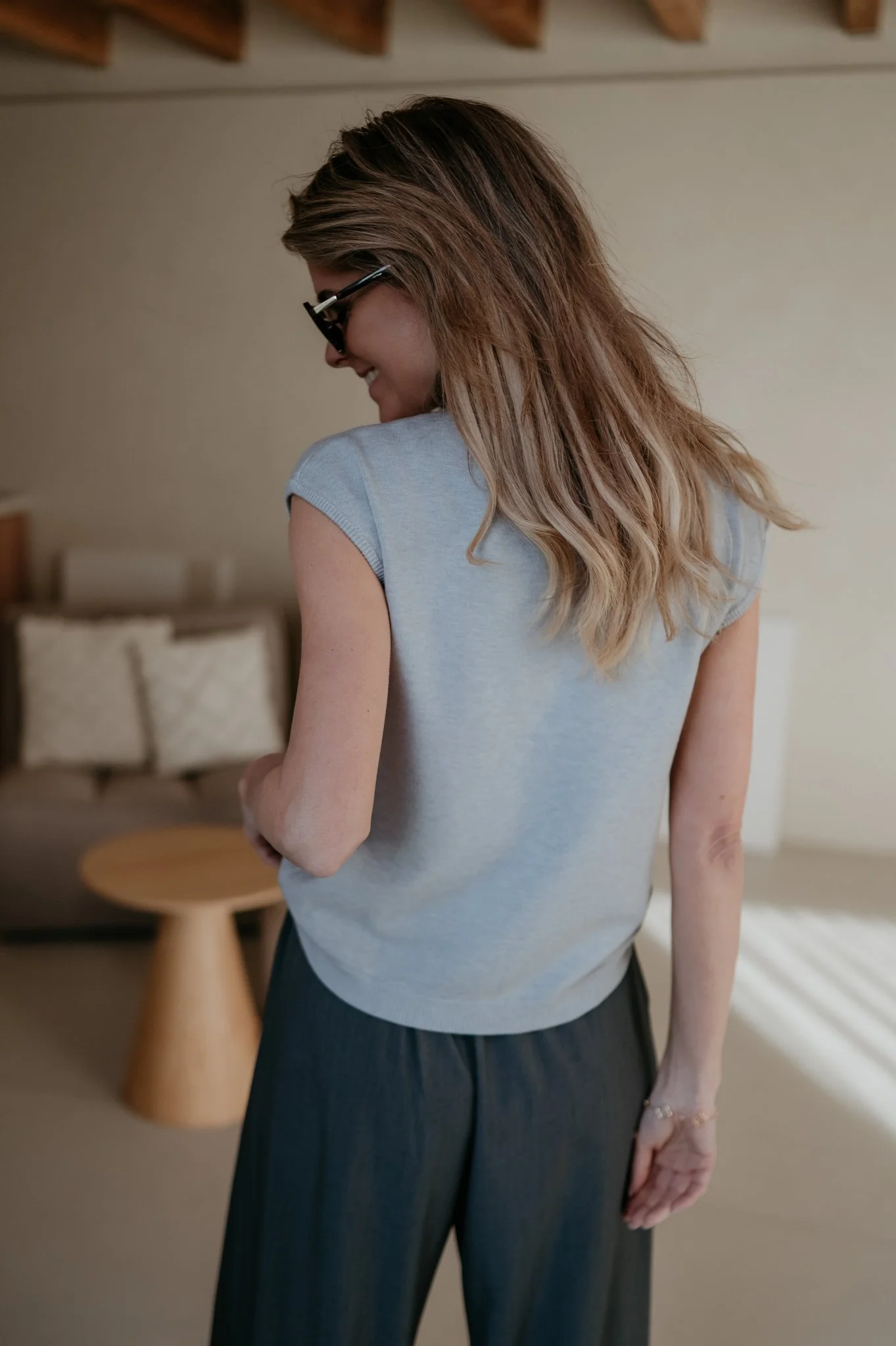 Pione top I Light Grey - Image 7