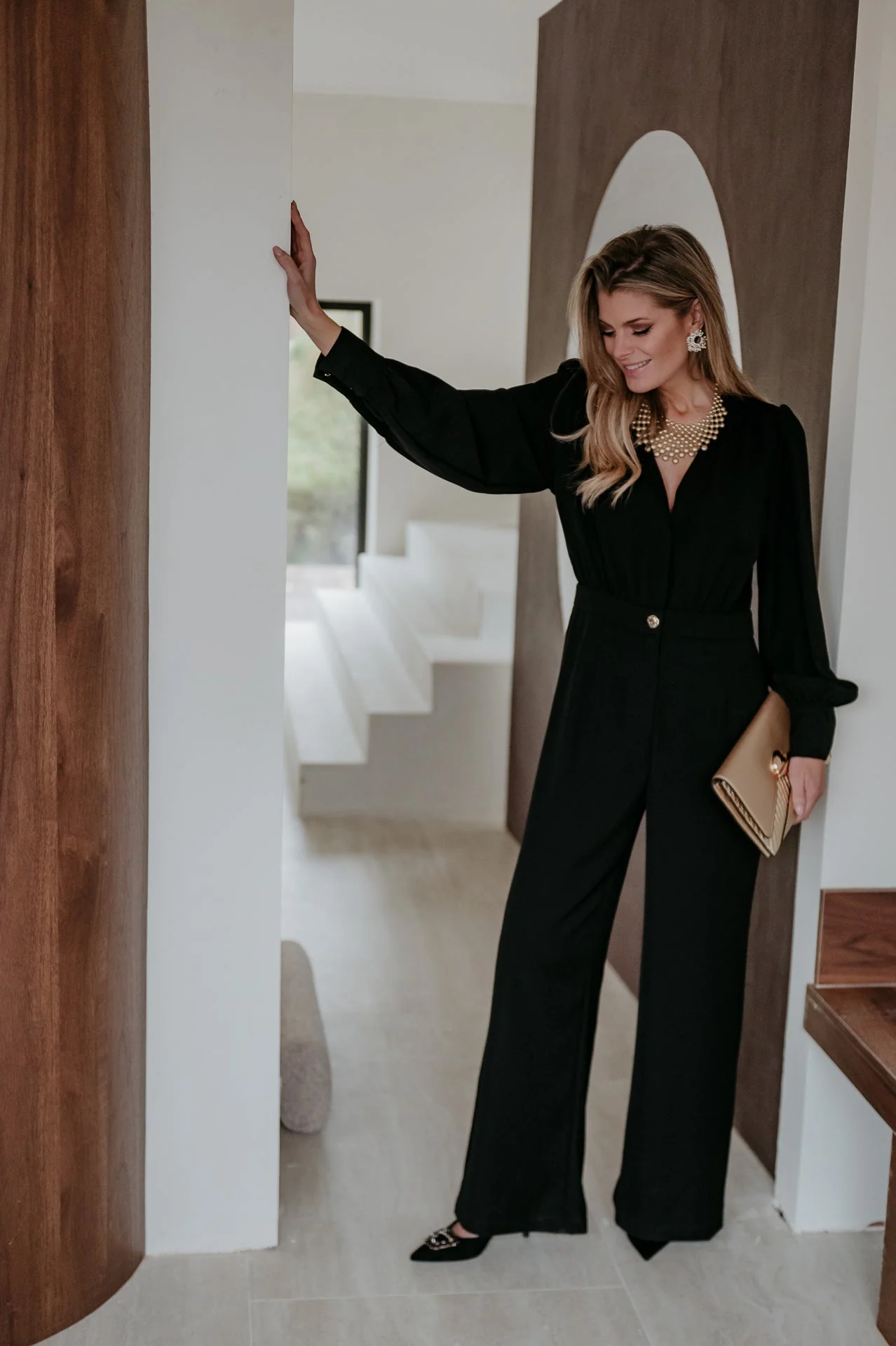 Piunete jumpsuit I Black