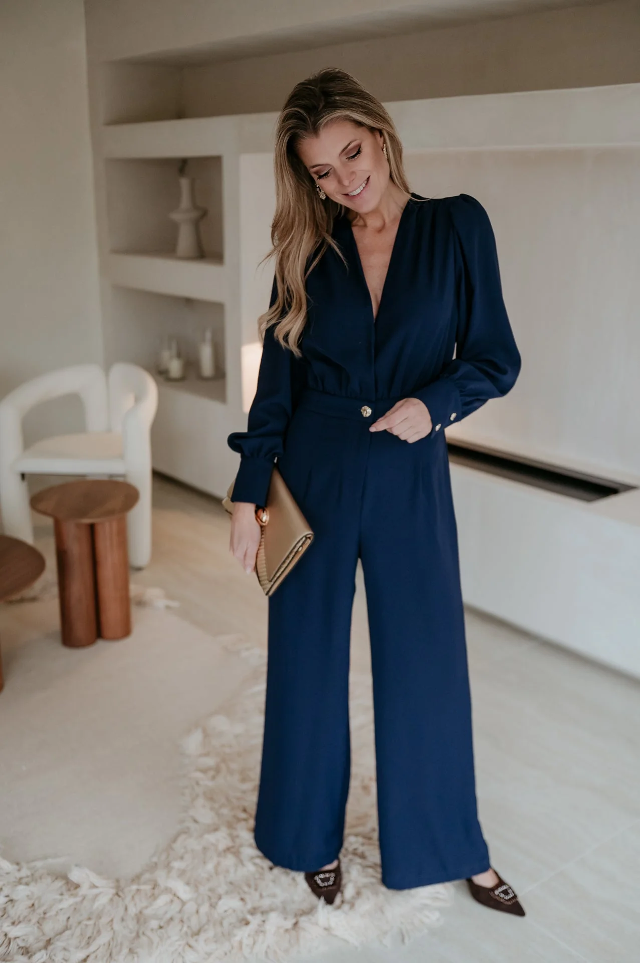 Piunete jumpsuit I Blue - Image 6
