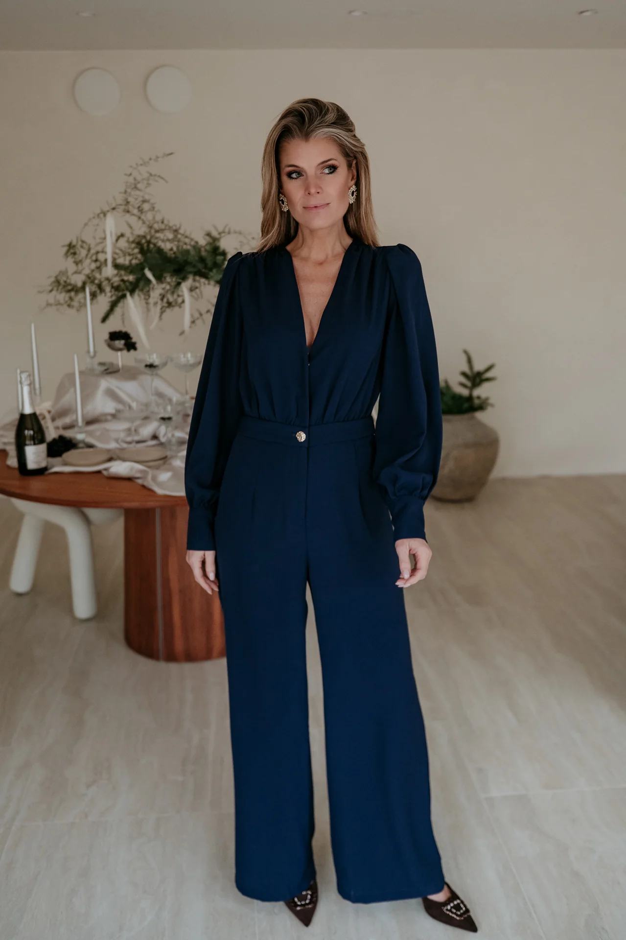 Piunete jumpsuit I Blue - Image 8
