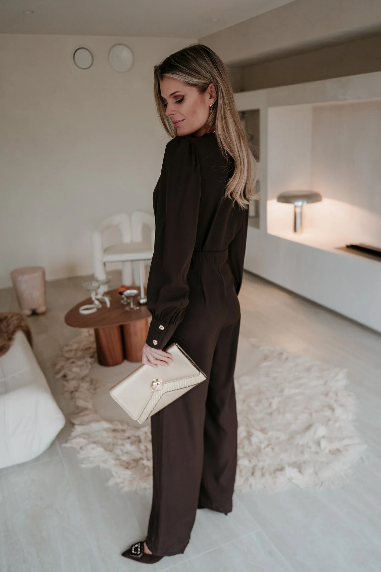 Piunete jumpsuit I Chocolate Brown - Image 5