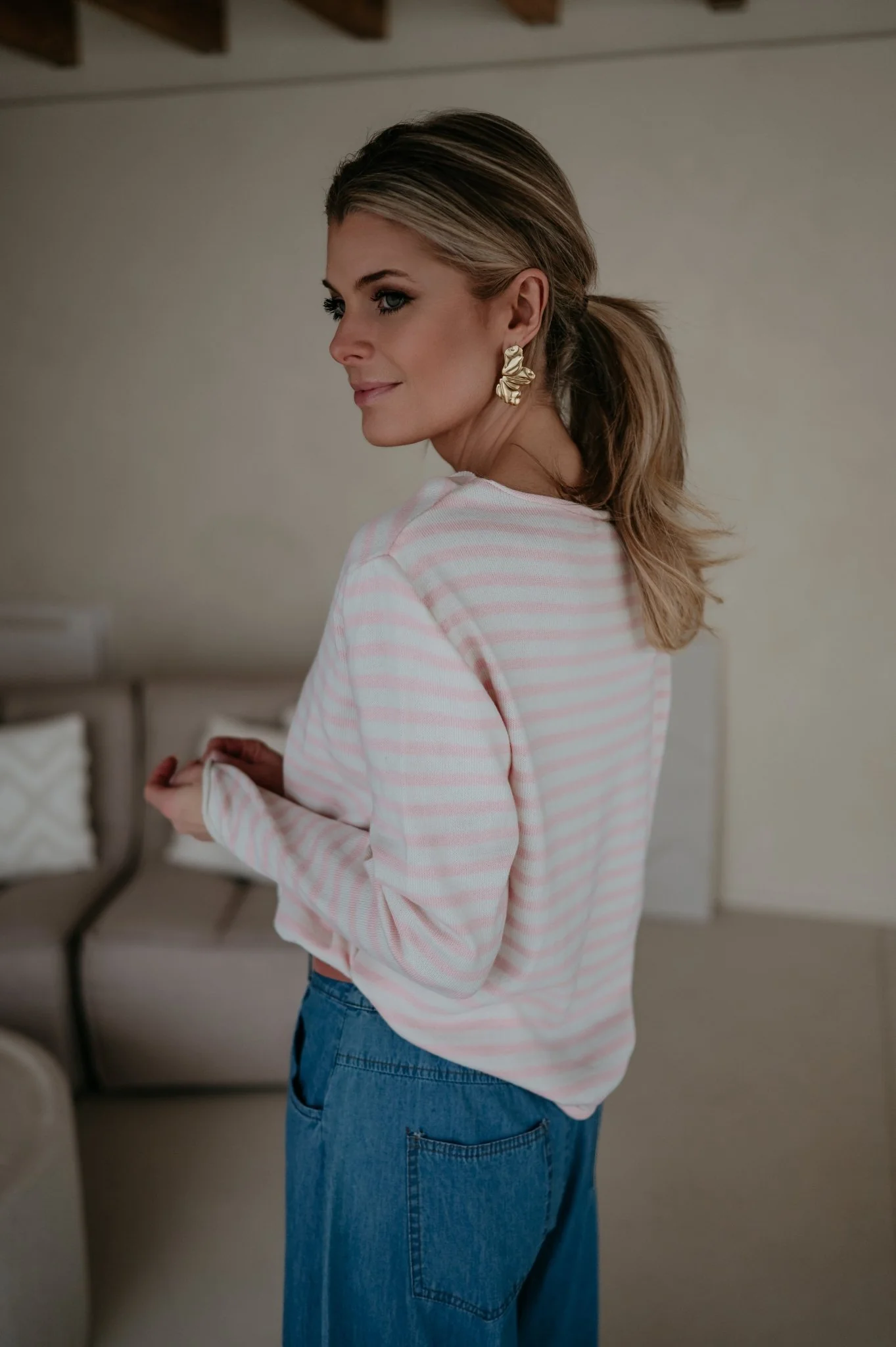 Piveri top I Striped Rose - Image 3