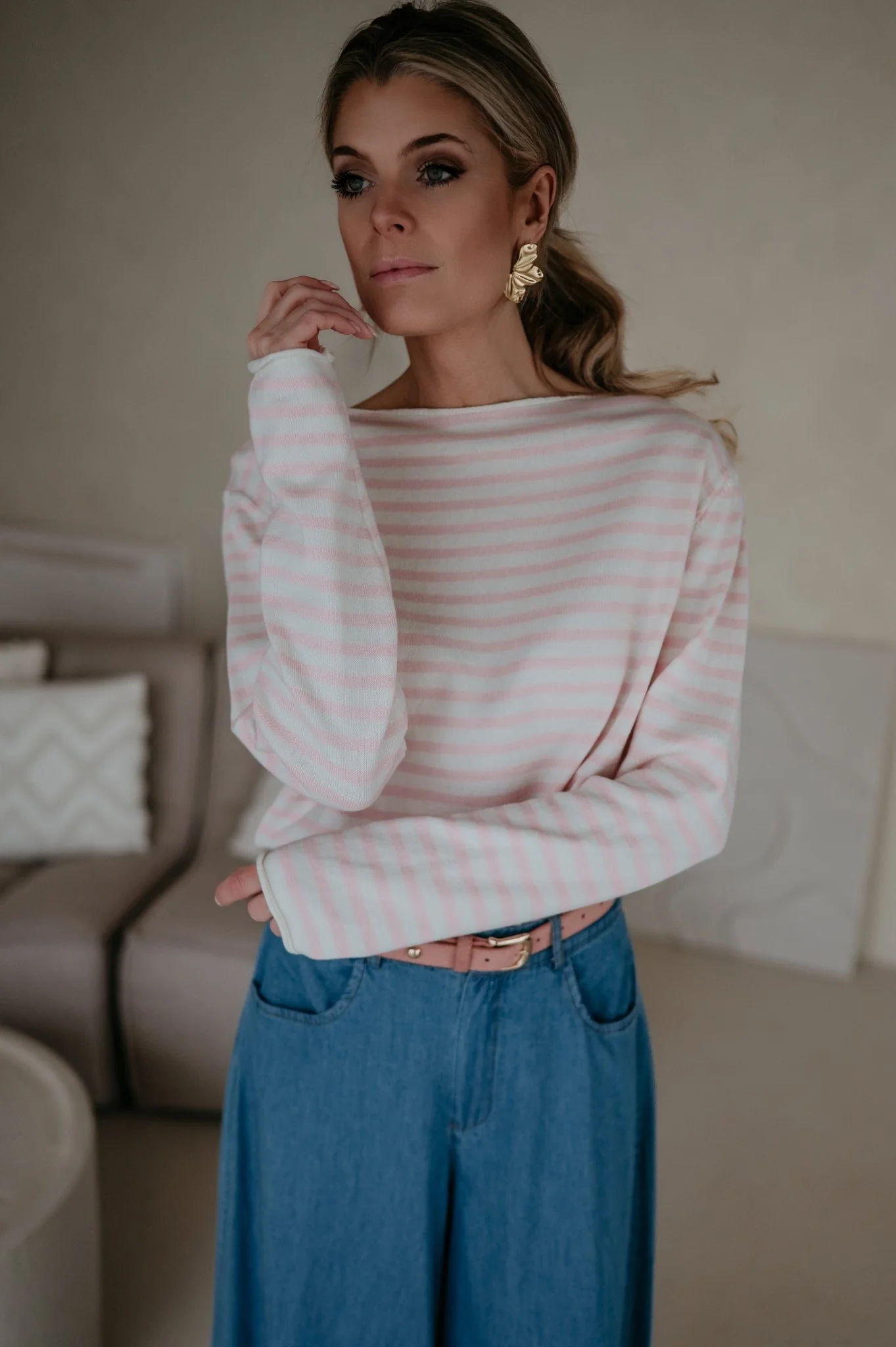 Piveri top I Striped Rose - Image 5