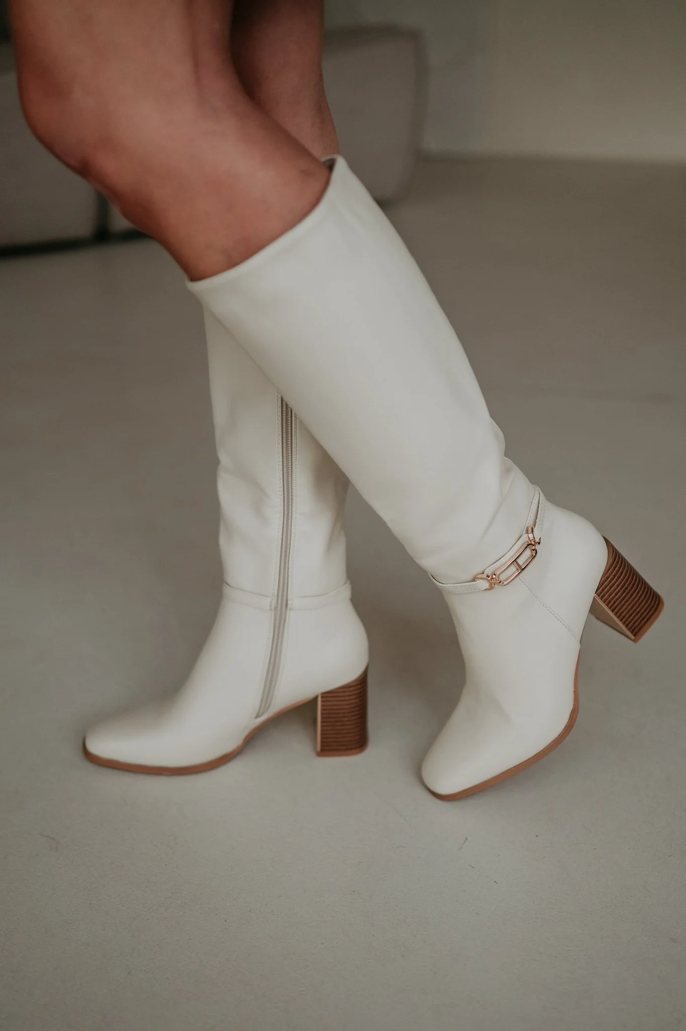 Placarsi boots I Ecru